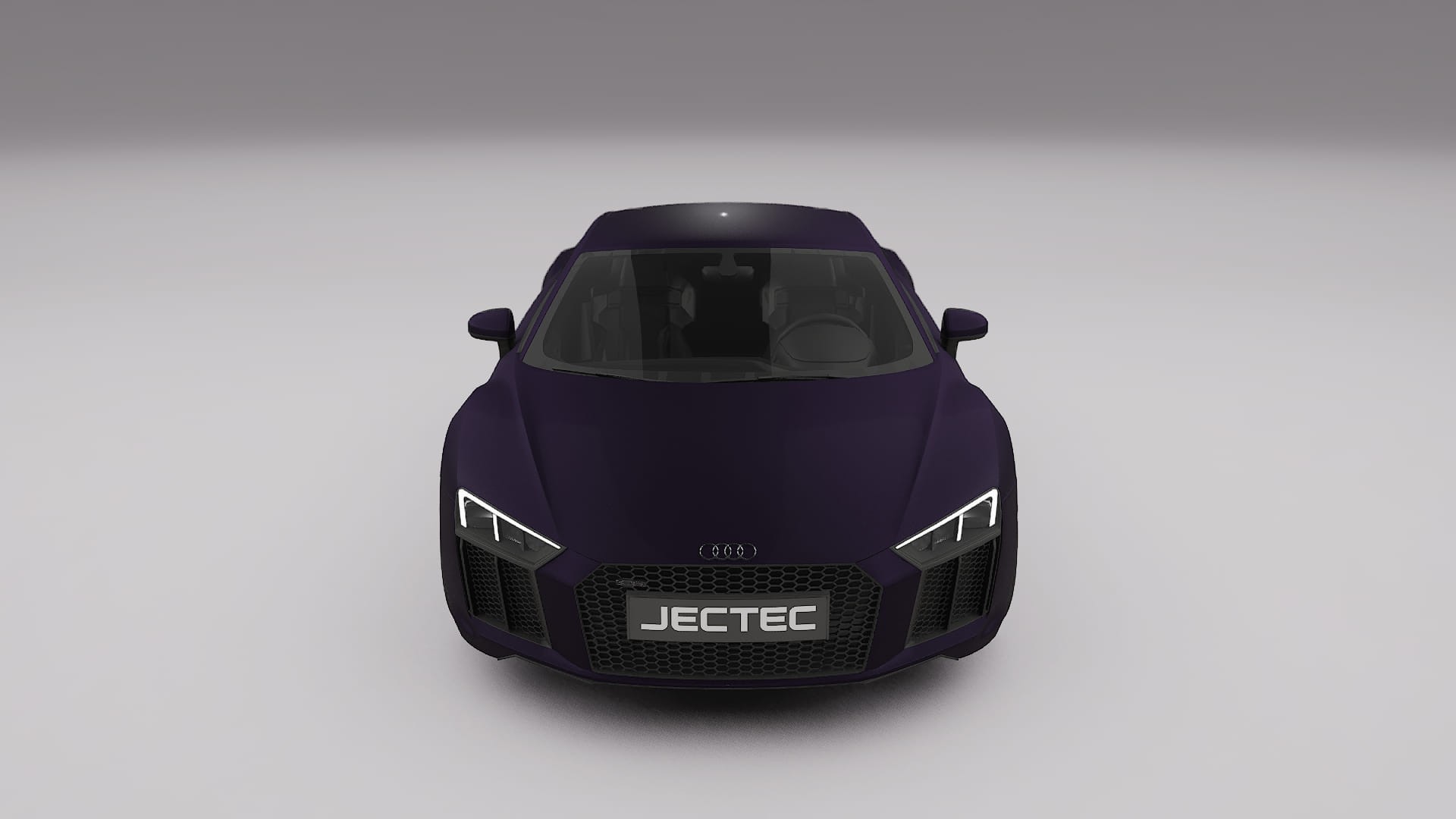Audi R8 typ 4S prefacelift pre LCI Film de Protecție pentru Vopsea TPU | VIOLET PPF cu Schimbare de Culoare – Kit Complet Pre
