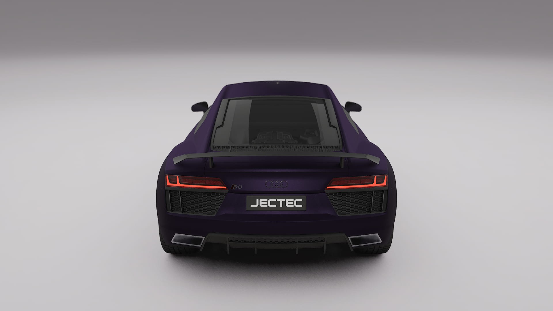 Audi R8 typ 4S prefacelift pre LCI Film de Protecție pentru Vopsea TPU | VIOLET PPF cu Schimbare de Culoare – Kit Complet Pre
