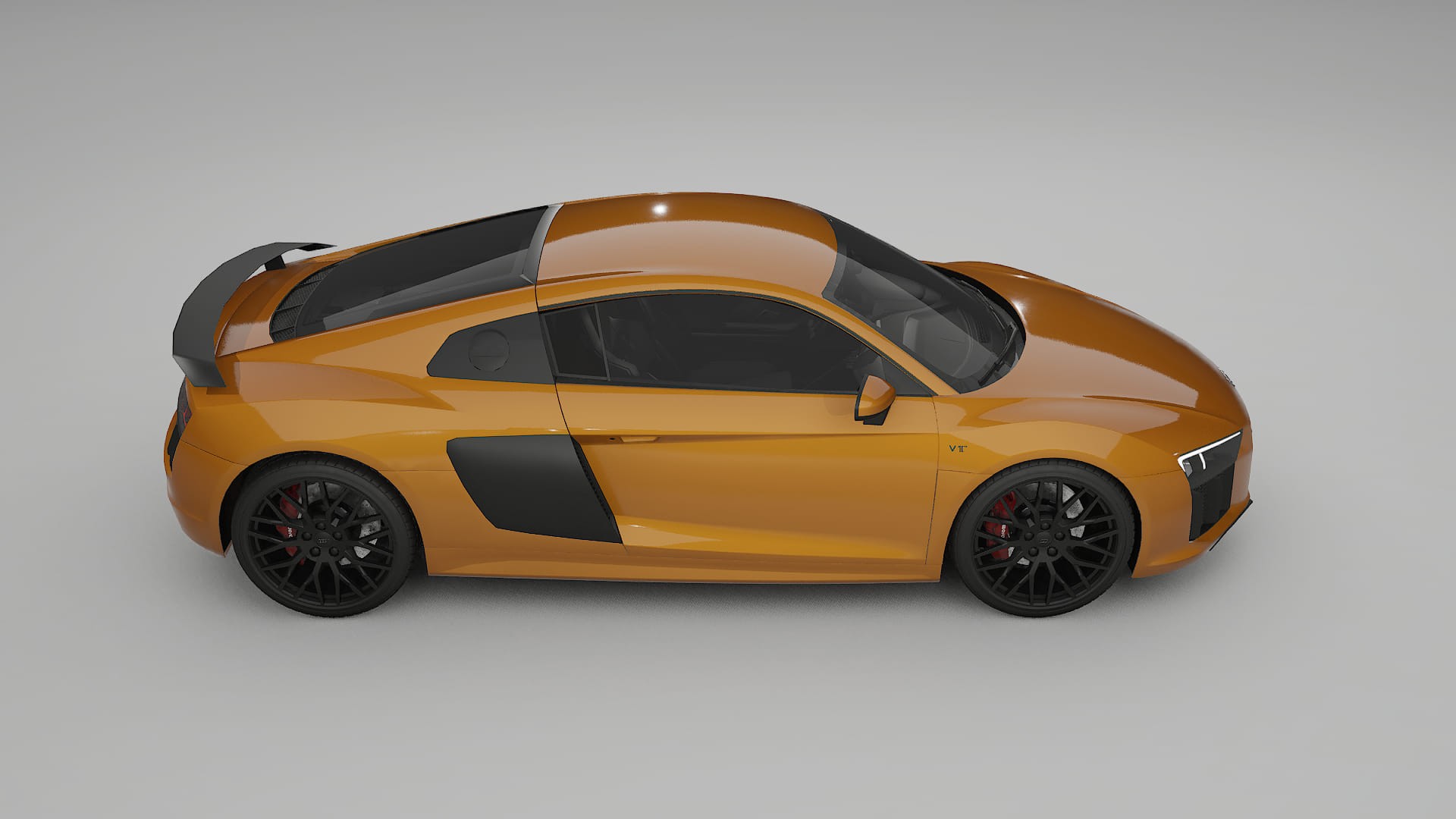 Audi R8 typ 4S prefacelift pre LCI Film de Protecție pentru Vopsea TPU | DAISY PPF cu Schimbare de Culoare – Kit Complet Pred