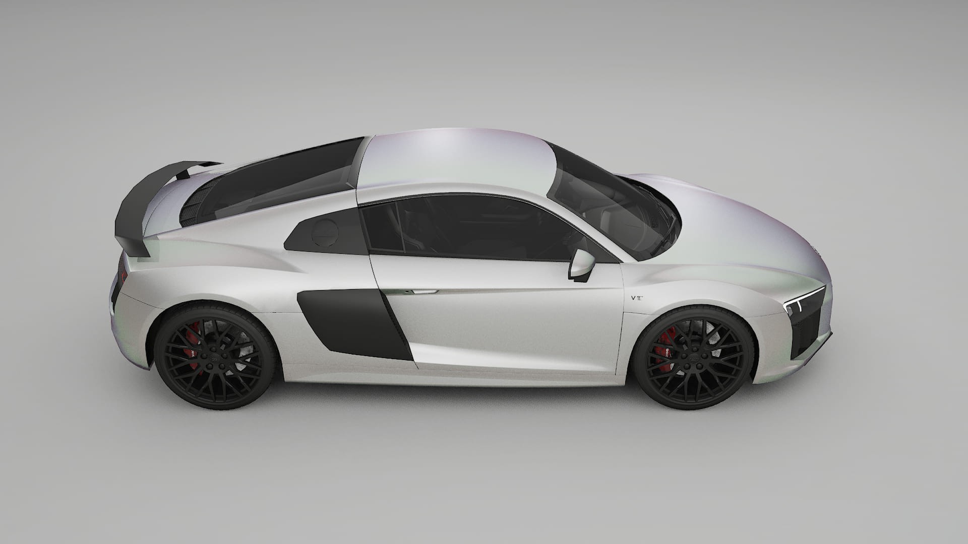 Audi R8 typ 4S prefacelift pre LCI Film de Protecție pentru Vopsea TPU | NEBULA PPF cu Schimbare de Culoare – Kit Complet Pre