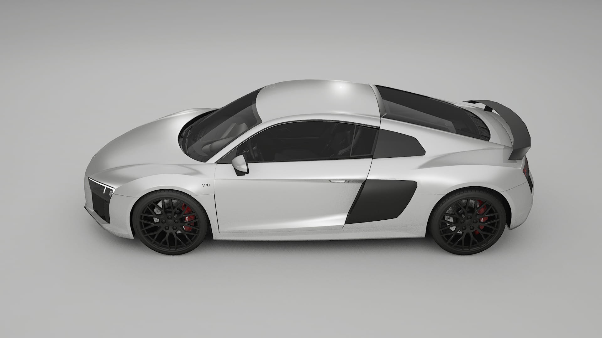 Audi R8 typ 4S prefacelift pre LCI Film de Protecție pentru Vopsea TPU | OPAL PPF cu Schimbare de Culoare – Kit Complet Prede