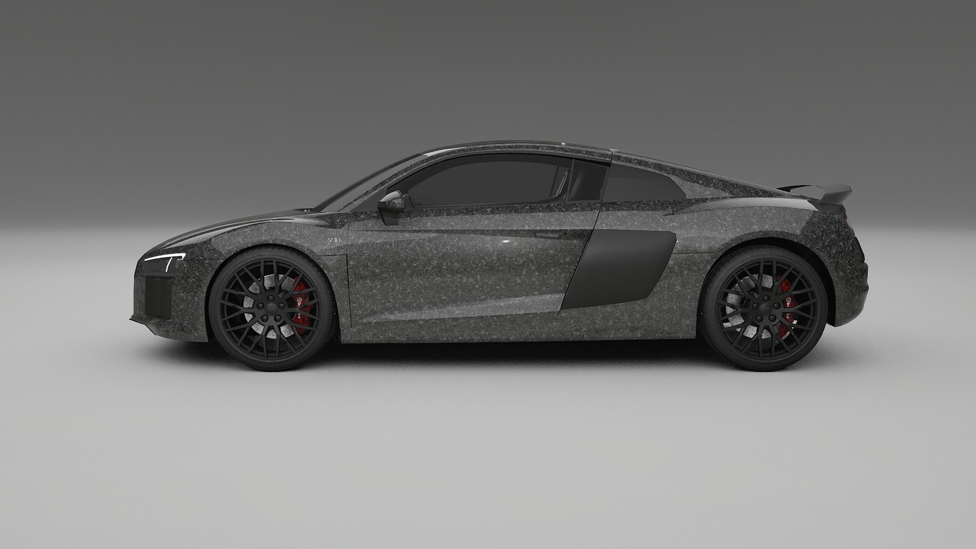 Audi R8 typ 4S prefacelift pre LCI Film de Protecție pentru Vopsea TPU | FORGED S PPF cu Schimbare de Culoare – Kit Complet P