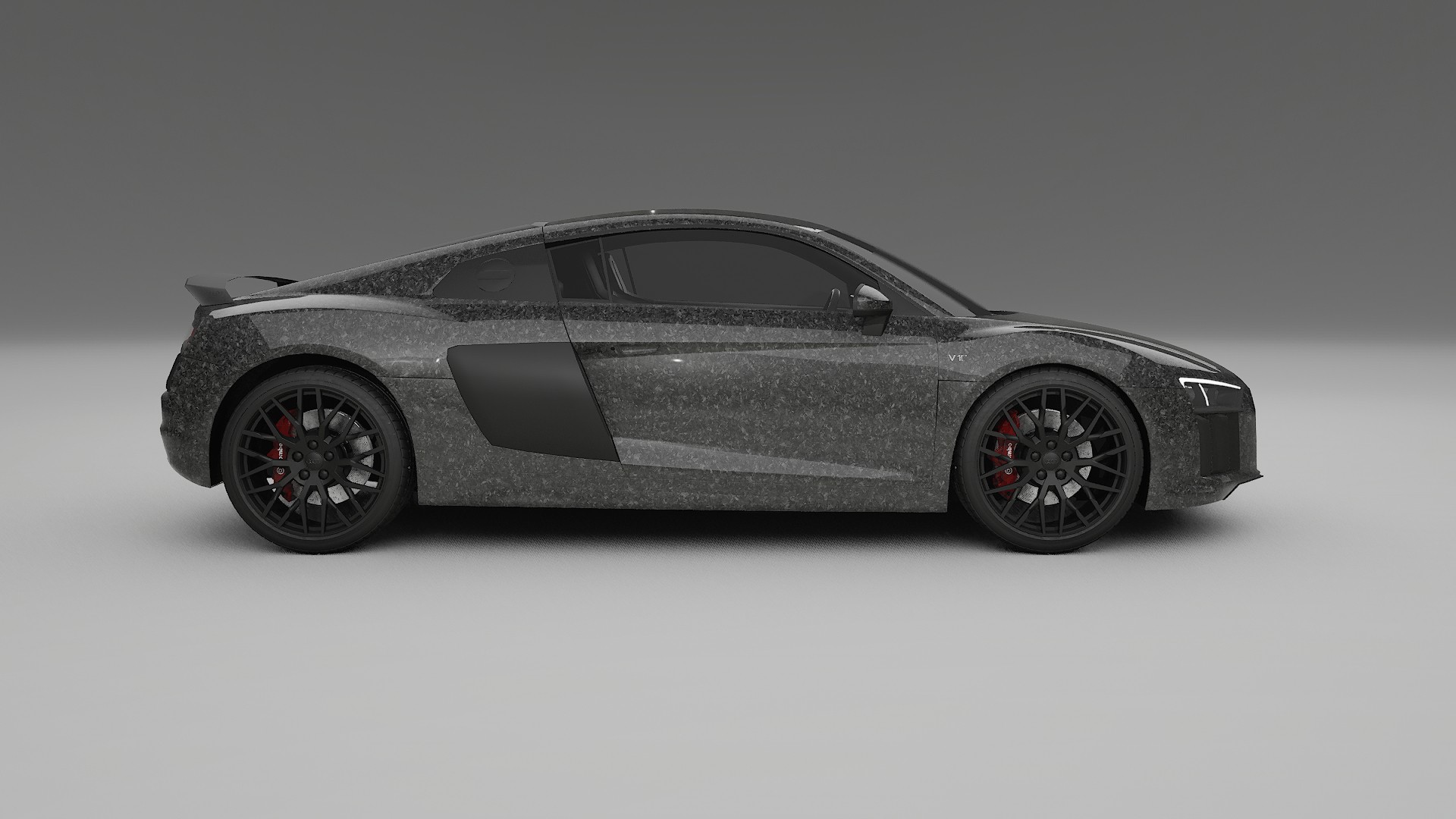Audi R8 typ 4S prefacelift pre LCI Film de Protecție pentru Vopsea TPU | FORGED S PPF cu Schimbare de Culoare – Kit Complet P
