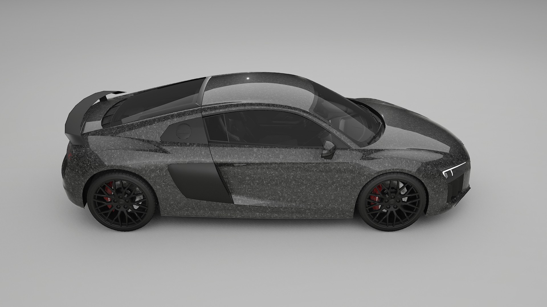 Audi R8 typ 4S prefacelift pre LCI Film de Protecție pentru Vopsea TPU | FORGED S PPF cu Schimbare de Culoare – Kit Complet P
