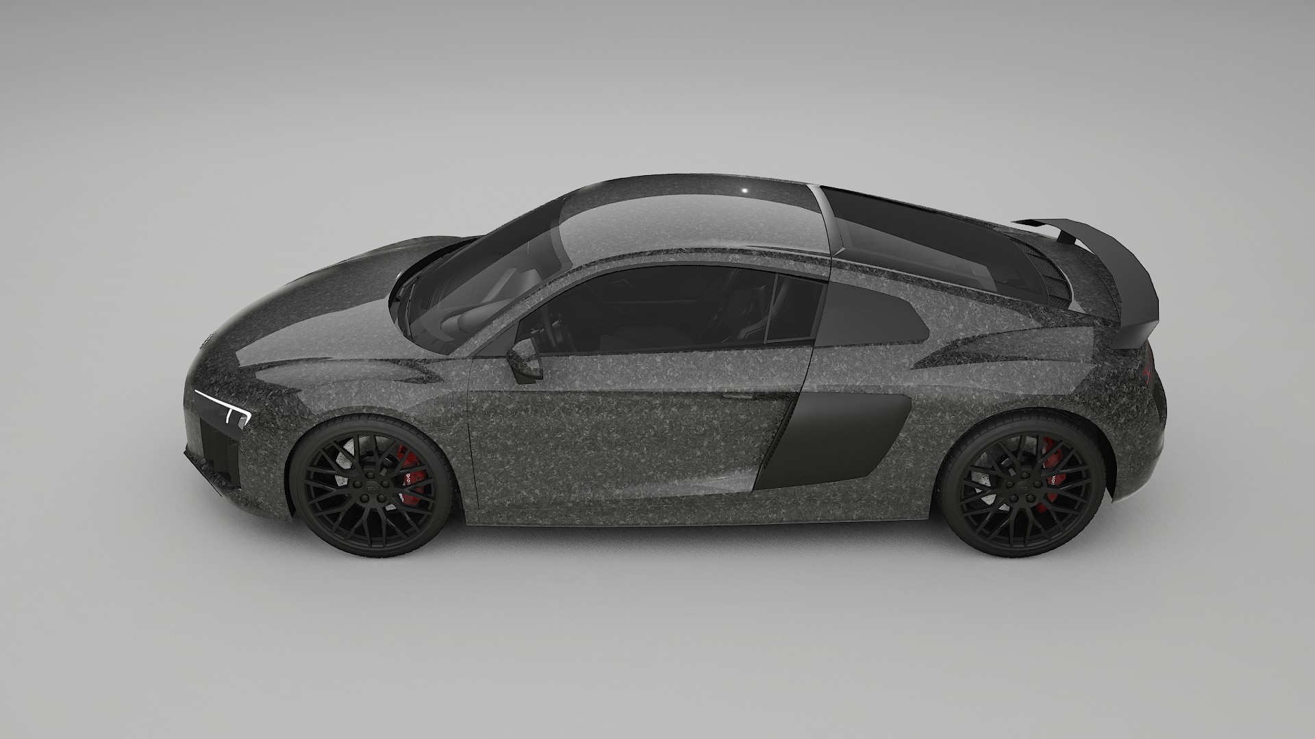 Audi R8 typ 4S prefacelift pre LCI Film de Protecție pentru Vopsea TPU | FORGED S PPF cu Schimbare de Culoare – Kit Complet P