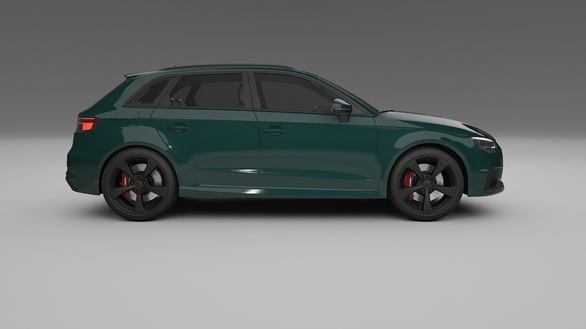 Audi RS3 Sportback 8V facelift LCI Film de Protecție pentru Vopsea TPU | INFERNO PPF cu Schimbare de Culoare – Kit Complet Pr