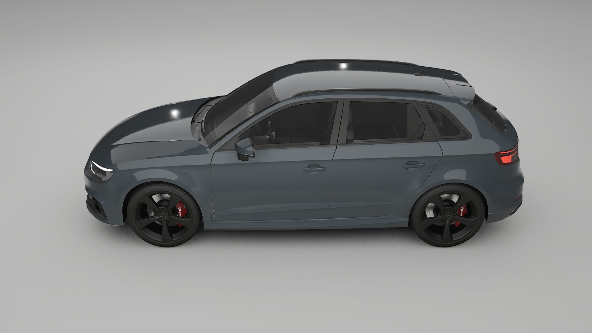 Audi RS3 Sportback 8V facelift LCI Film de Protecție pentru Vopsea TPU | GRANITE PPF cu Schimbare de Culoare – Kit Complet Pr