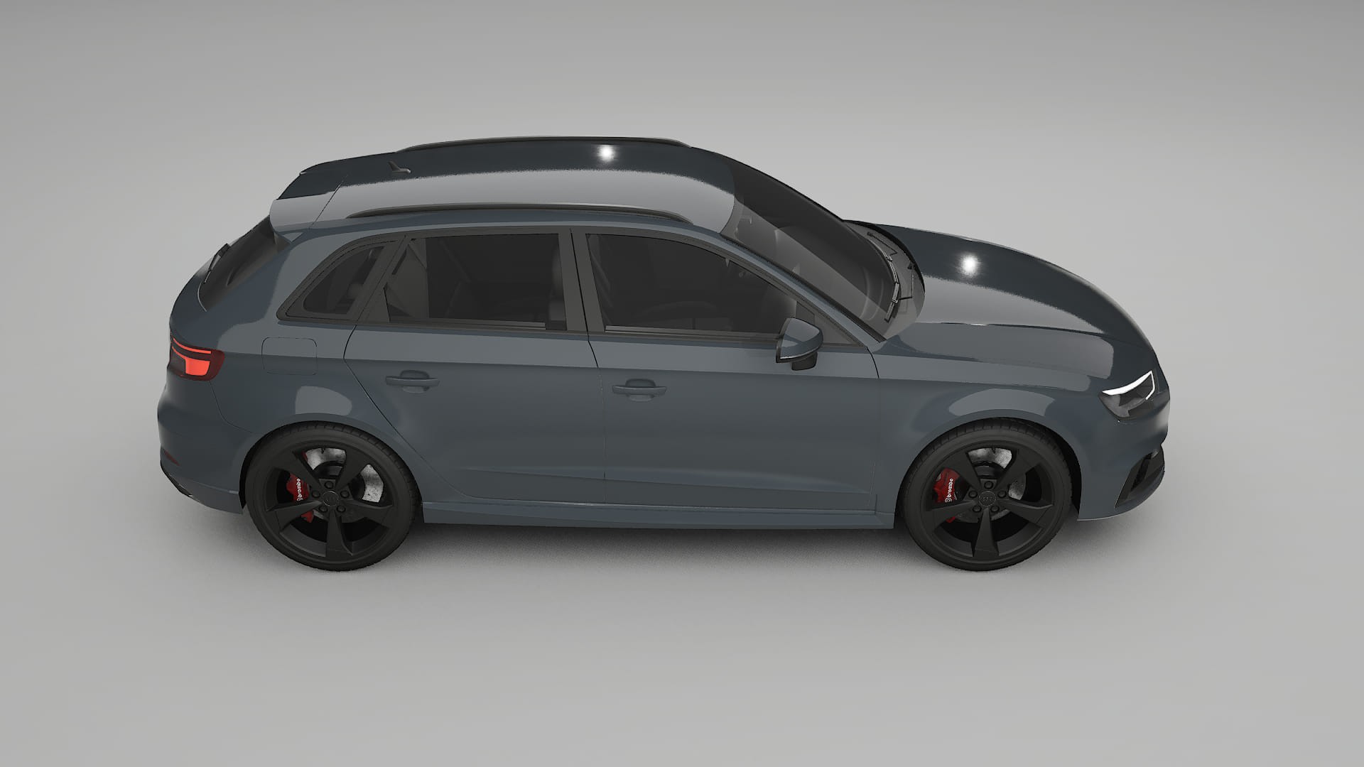 Audi RS3 Sportback 8V facelift LCI Film de Protecție pentru Vopsea TPU | GRANITE PPF cu Schimbare de Culoare – Kit Complet Pr