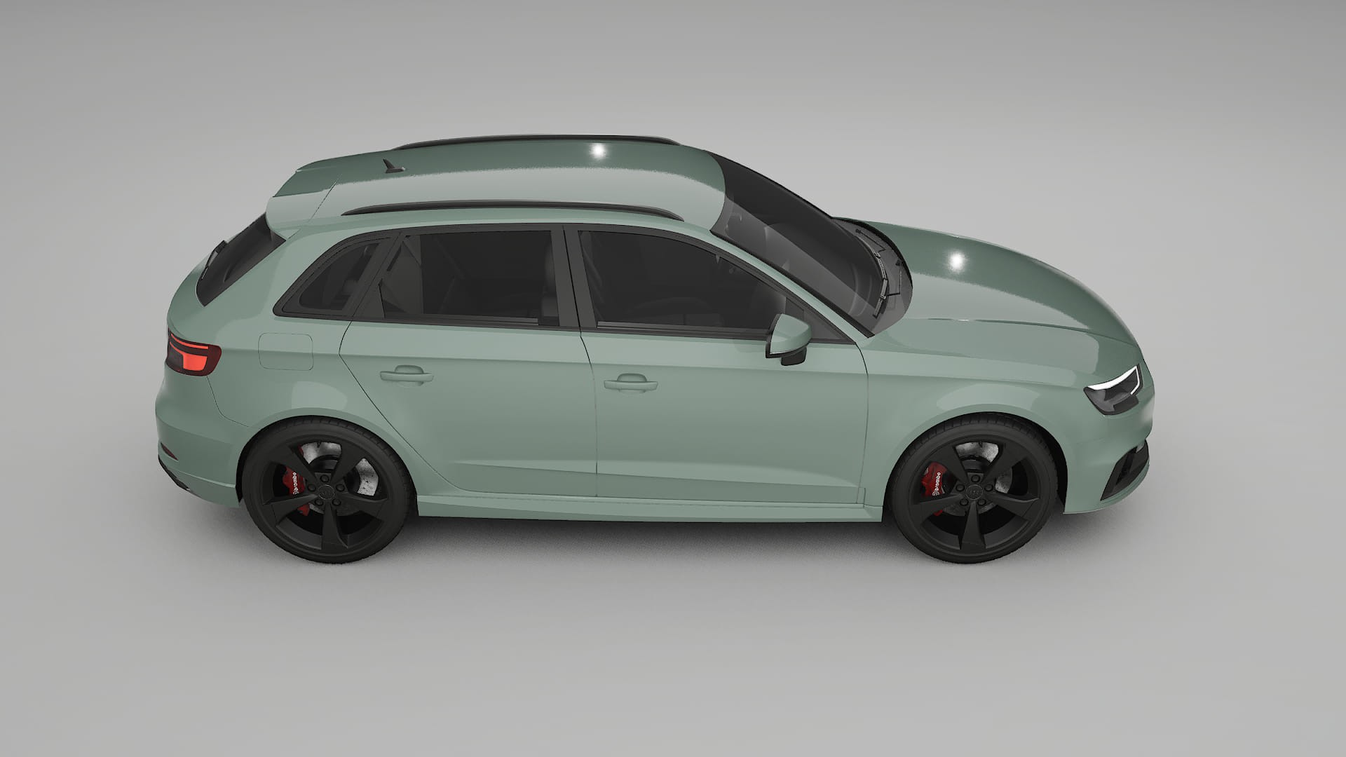 Audi RS3 Sportback 8V facelift LCI Film de Protecție pentru Vopsea TPU | CINDER PPF cu Schimbare de Culoare – Kit Complet Pre