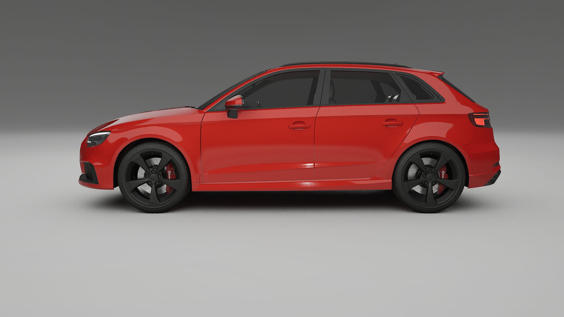 Audi RS3 Sportback 8V facelift LCI Film de Protecție pentru Vopsea TPU | BLAZE PPF cu Schimbare de Culoare – Kit Complet Pred