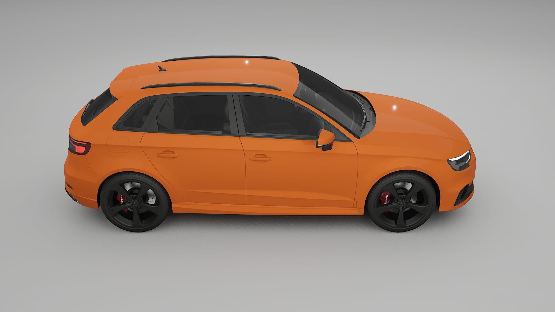 Audi RS3 Sportback 8V facelift LCI Film de Protecție pentru Vopsea TPU | ROCKET PPF cu Schimbare de Culoare – Kit Complet Pre