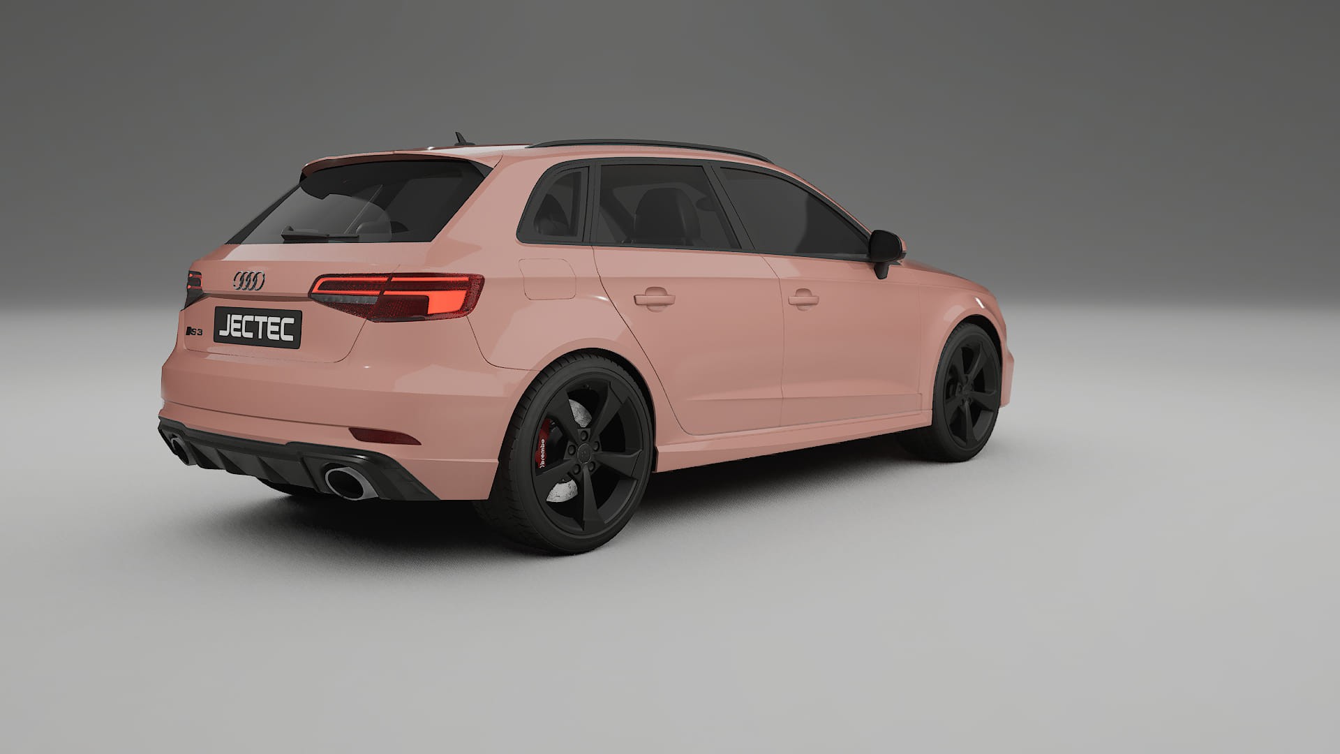 Audi RS3 Sportback 8V facelift LCI Film de Protecție pentru Vopsea TPU | BLUSH PPF cu Schimbare de Culoare – Kit Complet Pred