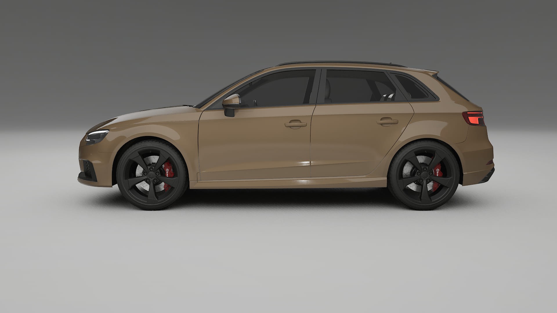 Audi RS3 Sportback 8V facelift LCI Film de Protecție pentru Vopsea TPU | SAHARA PPF cu Schimbare de Culoare – Kit Complet Pre