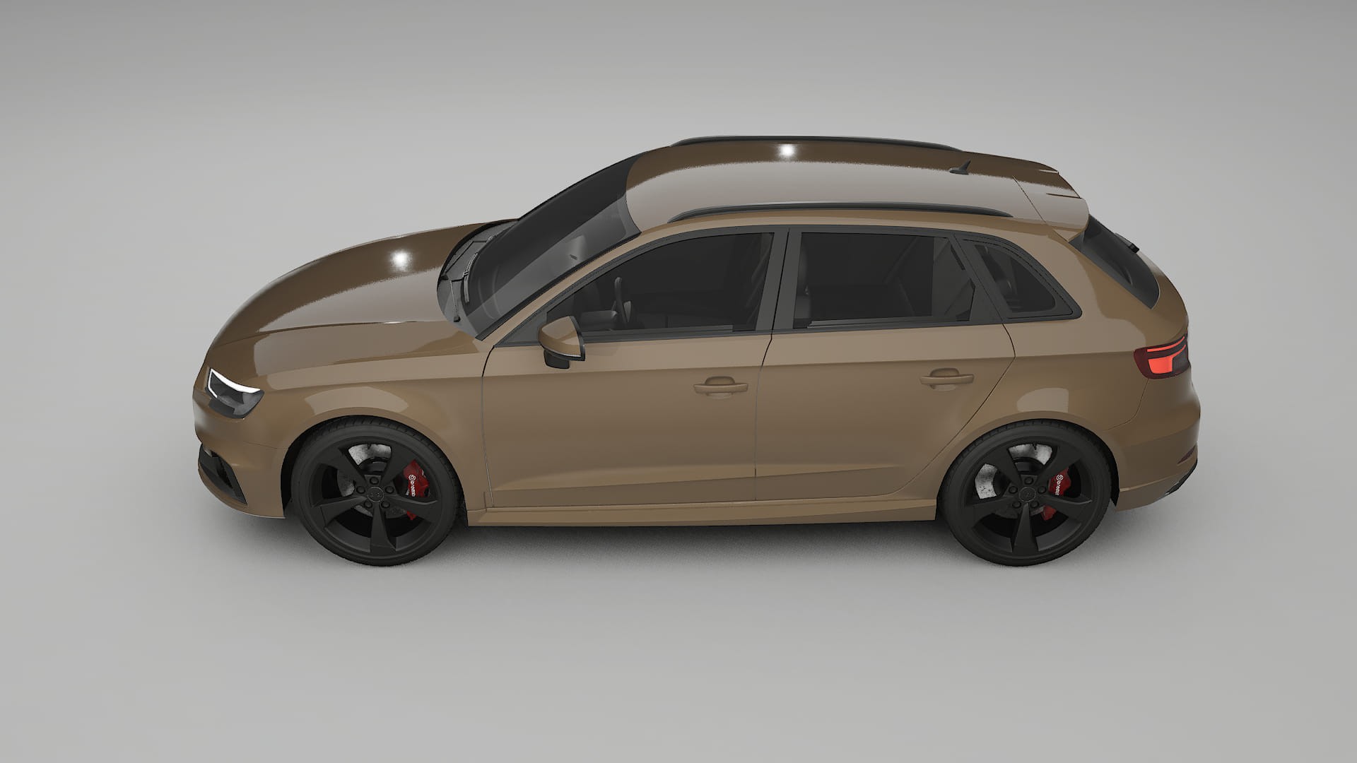 Audi RS3 Sportback 8V facelift LCI Film de Protecție pentru Vopsea TPU | SAHARA PPF cu Schimbare de Culoare – Kit Complet Pre