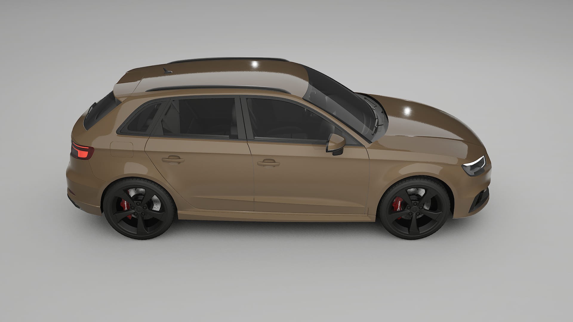 Audi RS3 Sportback 8V facelift LCI Film de Protecție pentru Vopsea TPU | SAHARA PPF cu Schimbare de Culoare – Kit Complet Pre