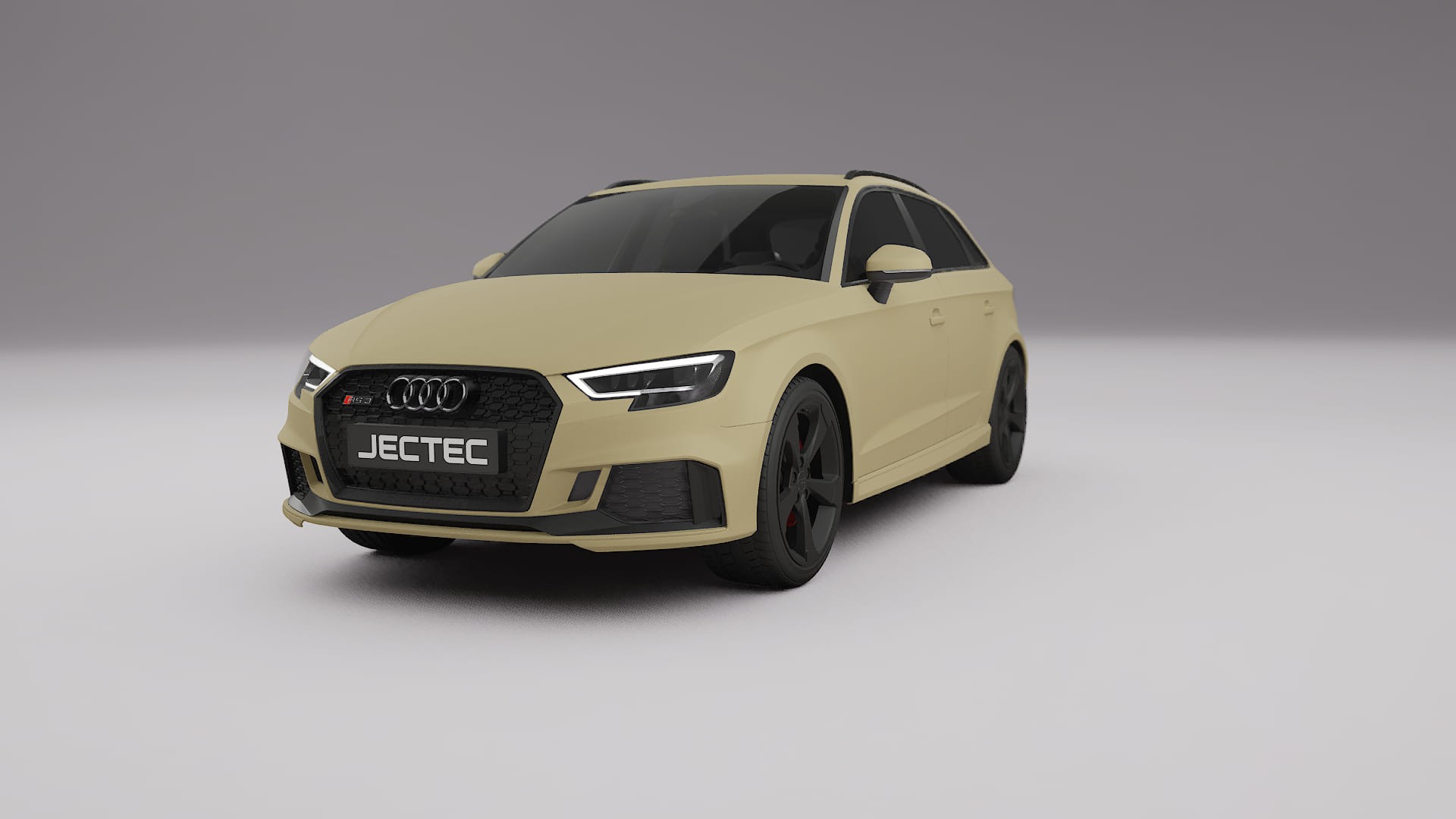 Audi RS3 Sportback 8V facelift LCI Film de Protecție pentru Vopsea TPU | SAND PPF cu Schimbare de Culoare – Kit Complet Prede