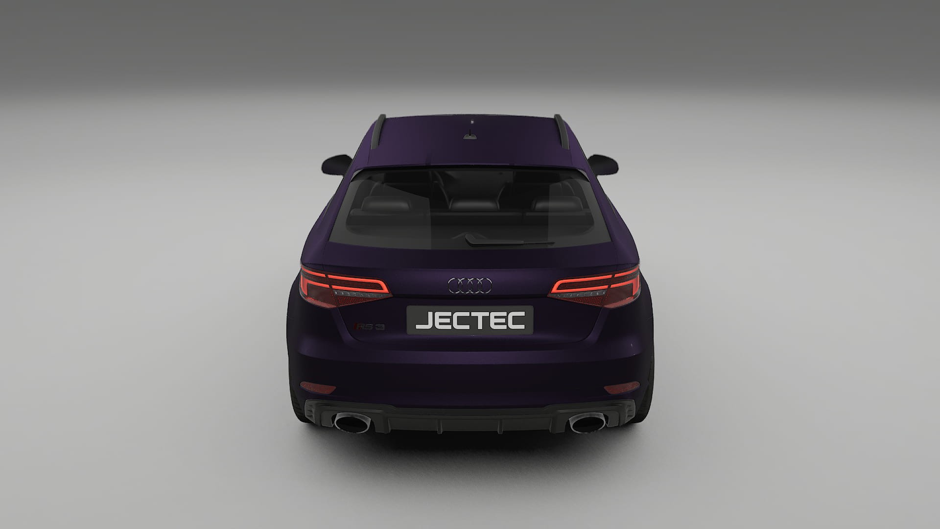 Audi RS3 Sportback 8V facelift LCI Film de Protecție pentru Vopsea TPU | VIOLET PPF cu Schimbare de Culoare – Kit Complet Pre