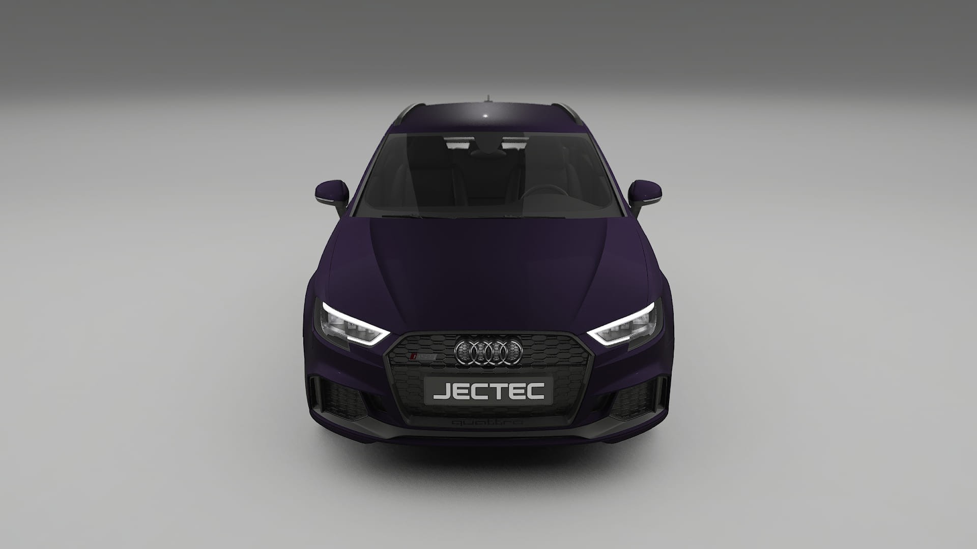 Audi RS3 Sportback 8V facelift LCI Film de Protecție pentru Vopsea TPU | VIOLET PPF cu Schimbare de Culoare – Kit Complet Pre