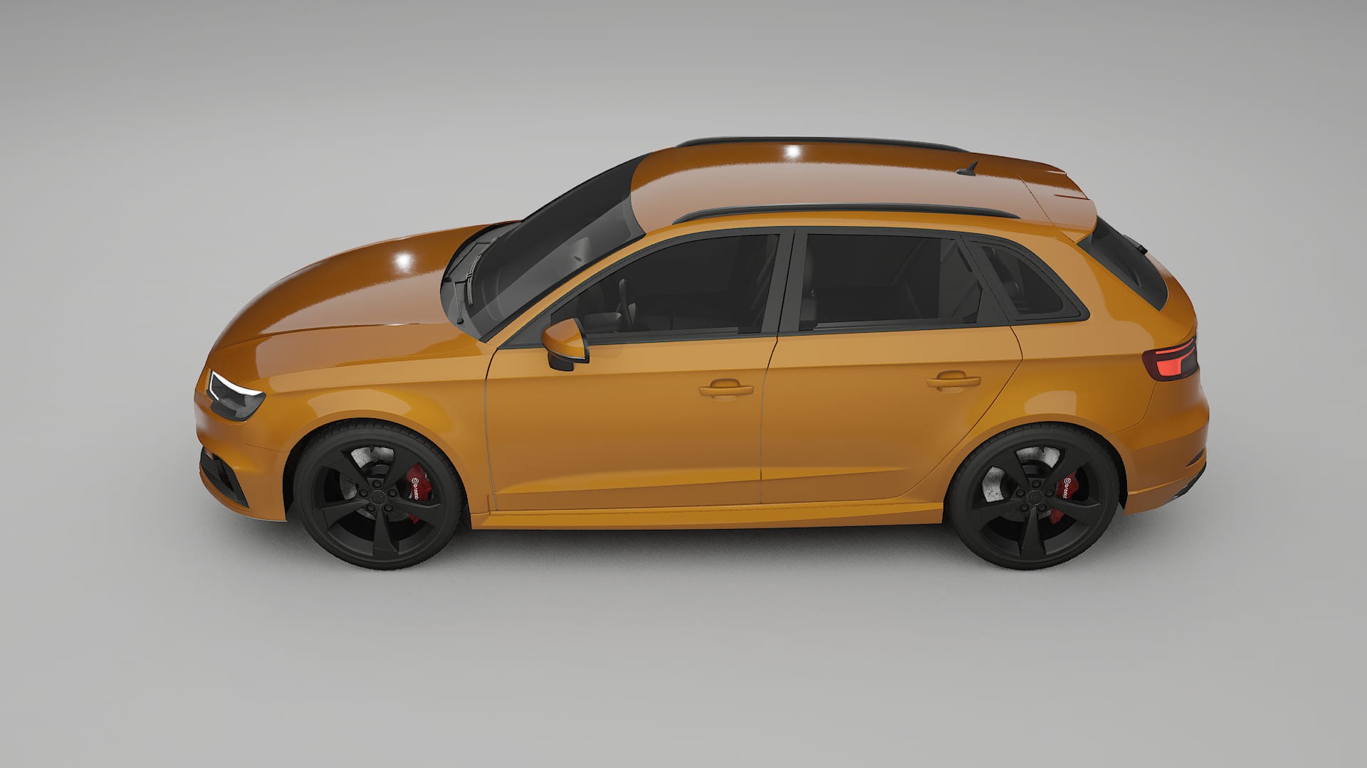Audi RS3 Sportback 8V facelift LCI Film de Protecție pentru Vopsea TPU | DAISY PPF cu Schimbare de Culoare – Kit Complet Pred
