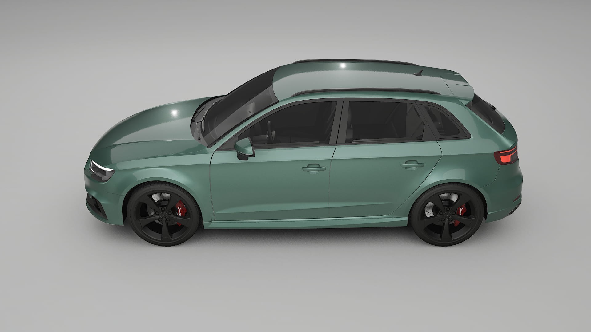 Audi RS3 Sportback 8V facelift LCI Film de Protecție pentru Vopsea TPU | EVERGREEN PPF cu Schimbare de Culoare – Kit Complet 