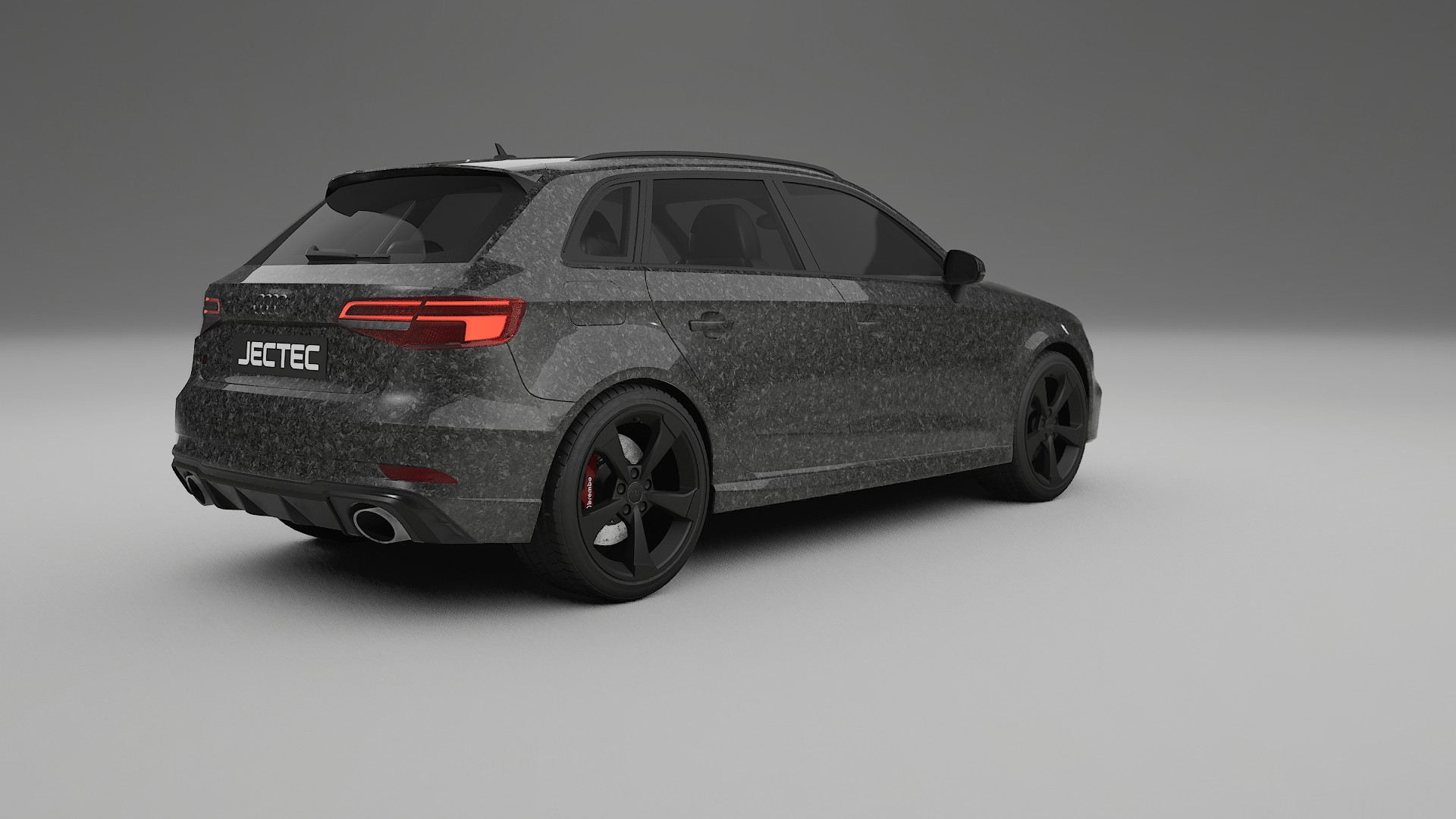 Audi RS3 Sportback 8V facelift LCI Film de Protecție pentru Vopsea TPU | FORGED S PPF cu Schimbare de Culoare – Kit Complet P