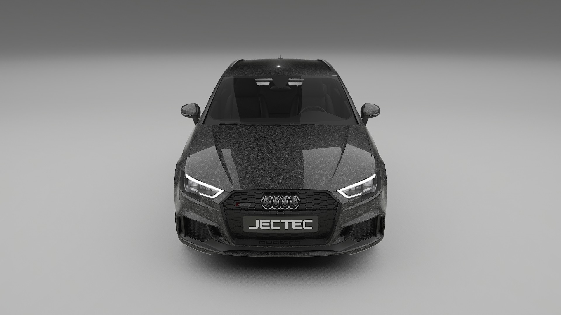 Audi RS3 Sportback 8V facelift LCI Film de Protecție pentru Vopsea TPU | FORGED S PPF cu Schimbare de Culoare – Kit Complet P