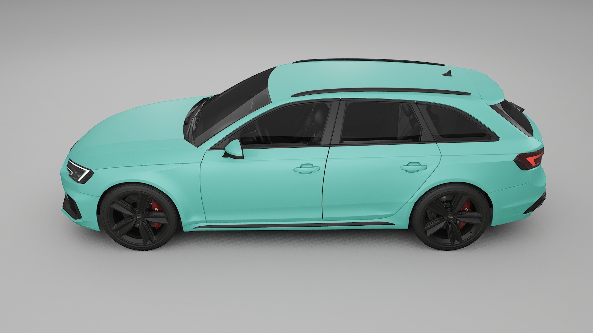 Audi RS4 Avant B9 prefacelift pre LCI Film de Protecție pentru Vopsea TPU | FROST PPF cu Schimbare de Culoare – Kit Complet P