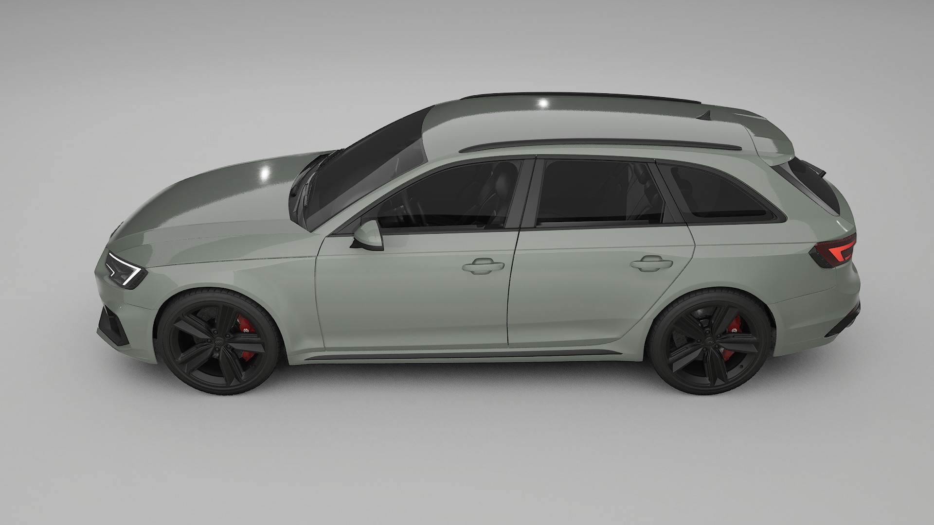 Audi RS4 Avant B9 prefacelift pre LCI Film de Protecție pentru Vopsea TPU | SLATE PPF cu Schimbare de Culoare – Kit Complet P