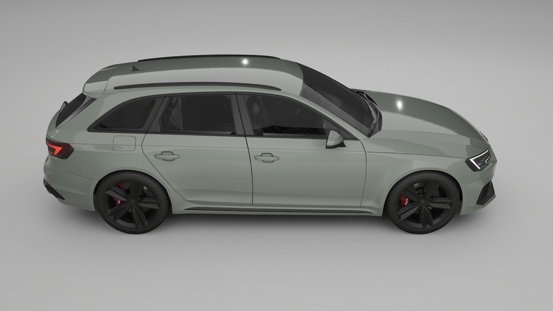 Audi RS4 Avant B9 prefacelift pre LCI Film de Protecție pentru Vopsea TPU | SLATE PPF cu Schimbare de Culoare – Kit Complet P
