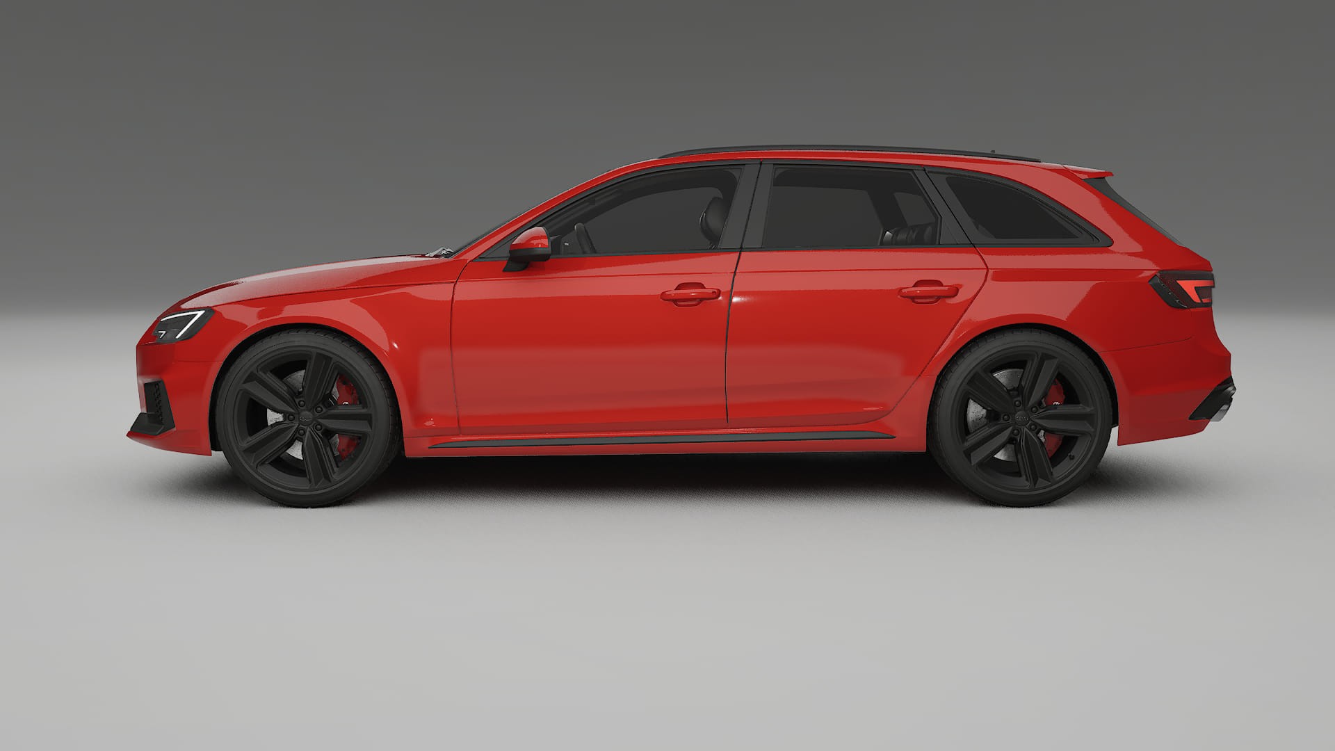 Audi RS4 Avant B9 prefacelift pre LCI Film de Protecție pentru Vopsea TPU | BLAZE PPF cu Schimbare de Culoare – Kit Complet P