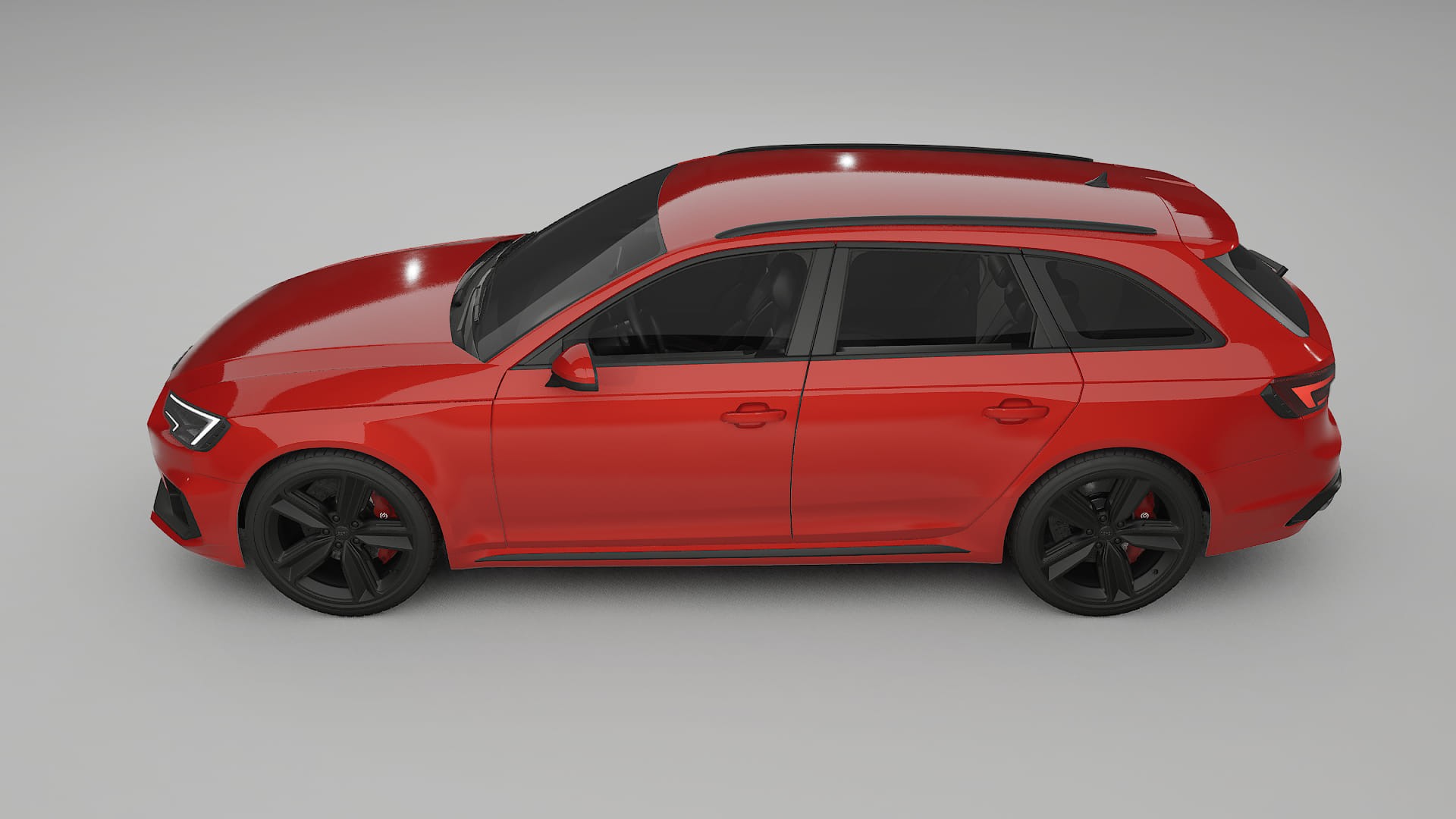 Audi RS4 Avant B9 prefacelift pre LCI Film de Protecție pentru Vopsea TPU | BLAZE PPF cu Schimbare de Culoare – Kit Complet P