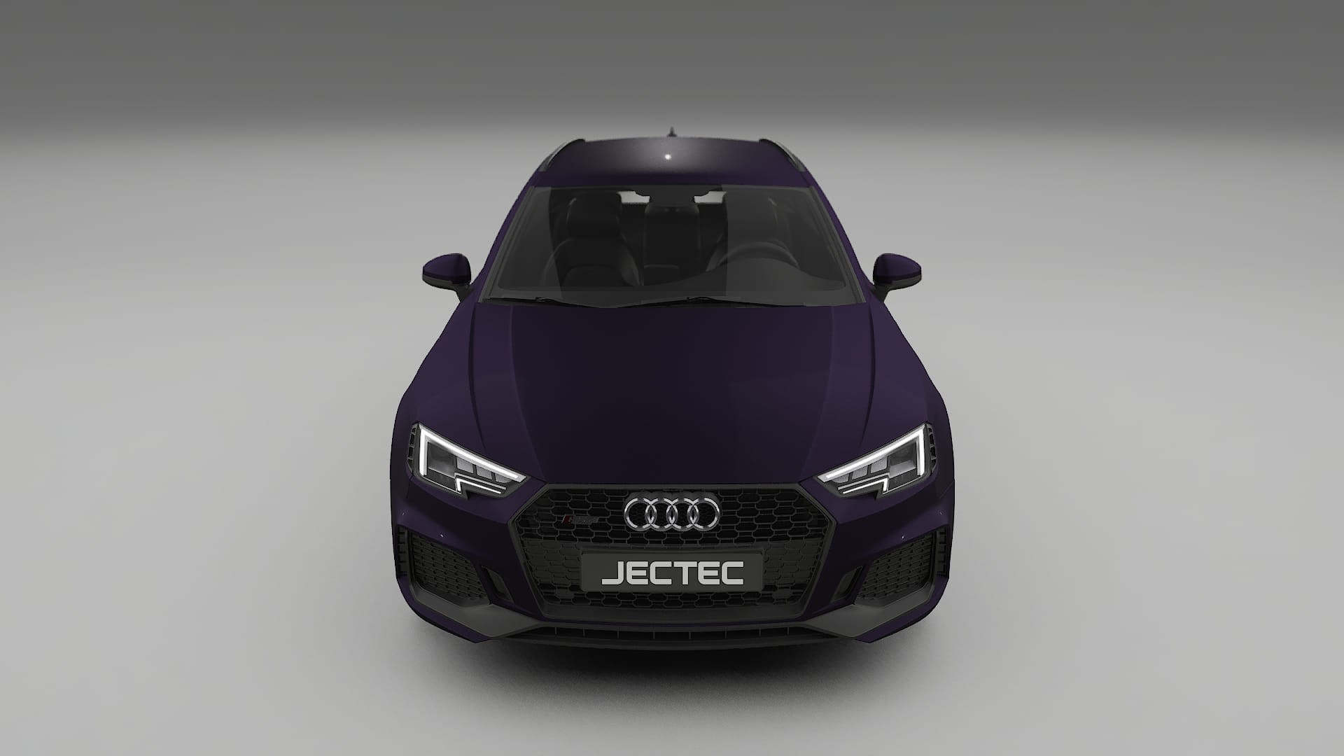 Audi RS4 Avant B9 prefacelift pre LCI Film de Protecție pentru Vopsea TPU | VIOLET PPF cu Schimbare de Culoare – Kit Complet 