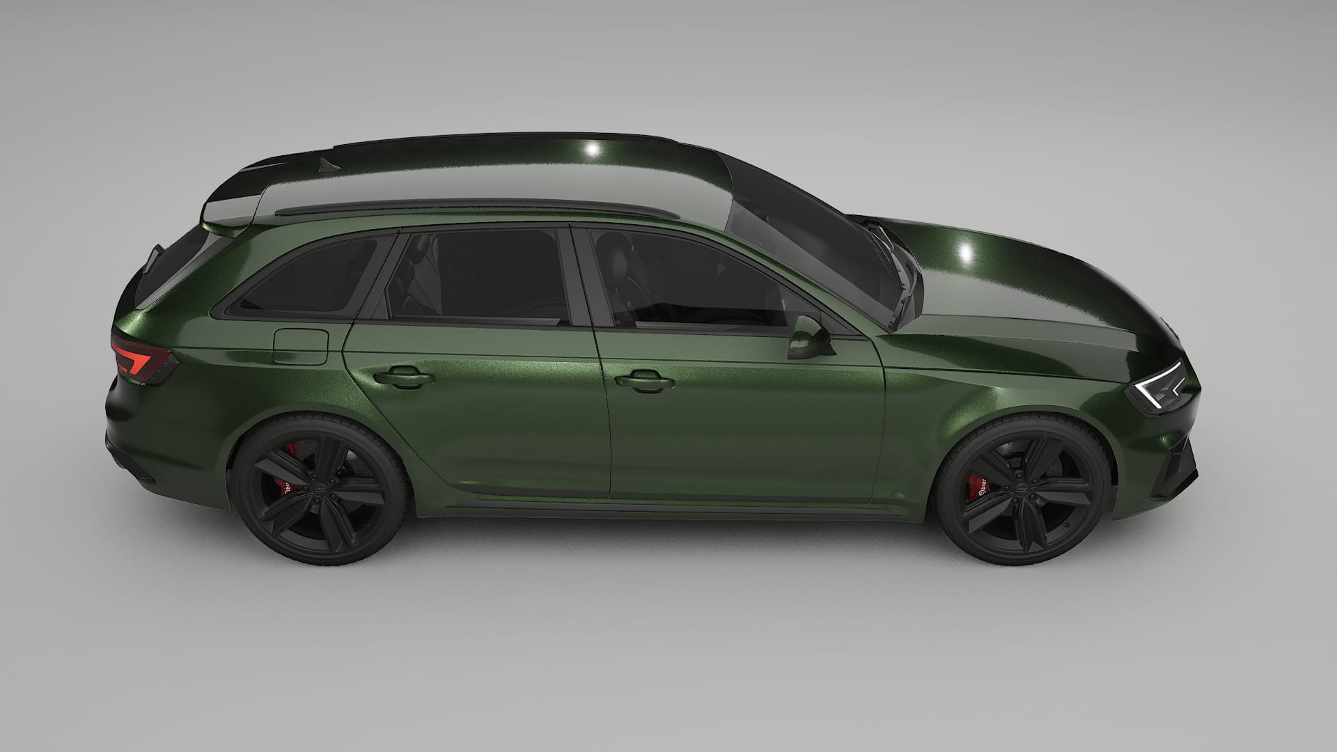 Audi RS4 Avant B9 prefacelift pre LCI Film de Protecție pentru Vopsea TPU | LAGOON PPF cu Schimbare de Culoare – Kit Complet 