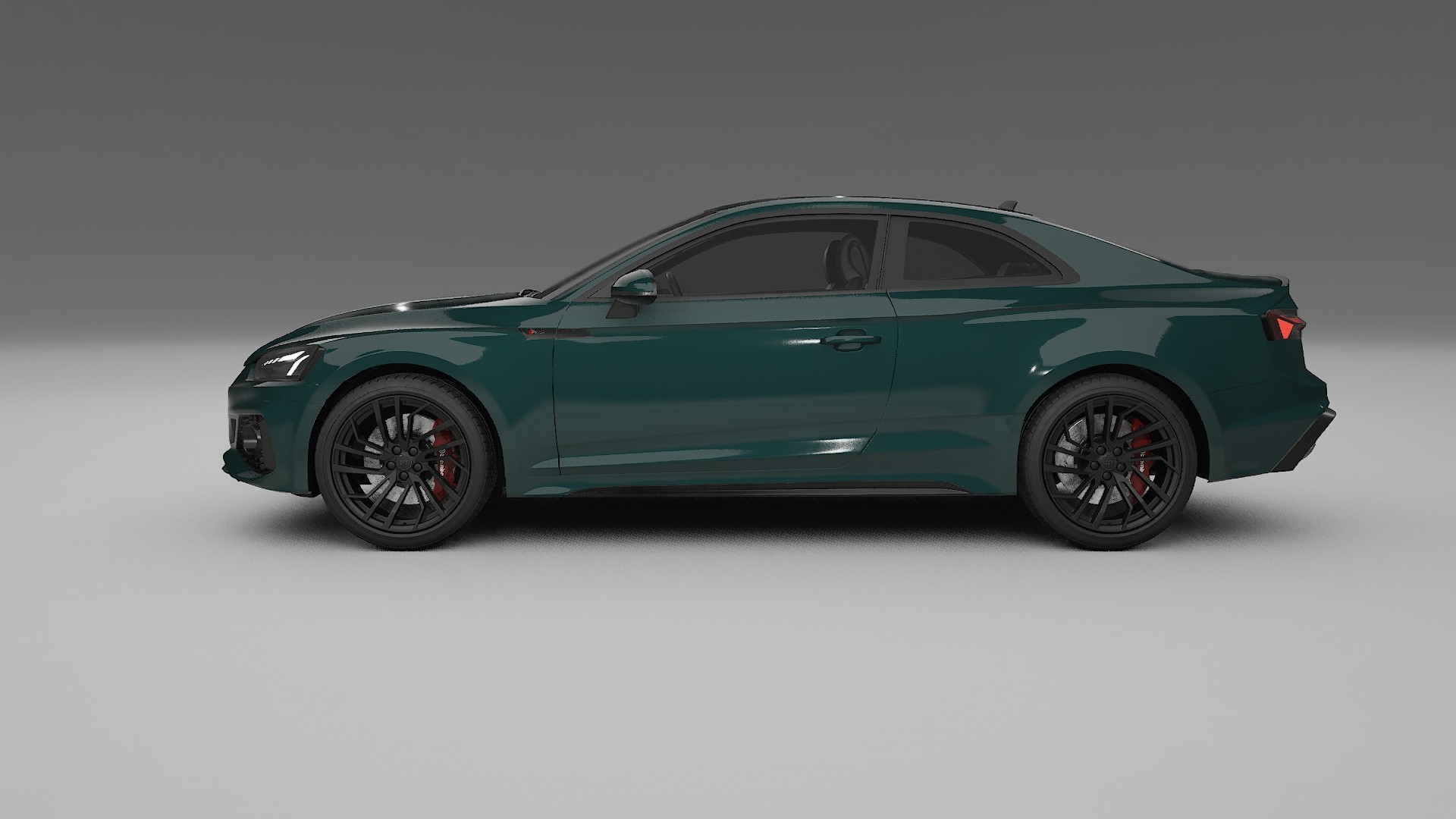 Audi RS5 Coupe B9 facelift pre LCI Film de Protecție pentru Vopsea TPU | INFERNO PPF cu Schimbare de Culoare – Kit Complet Pr