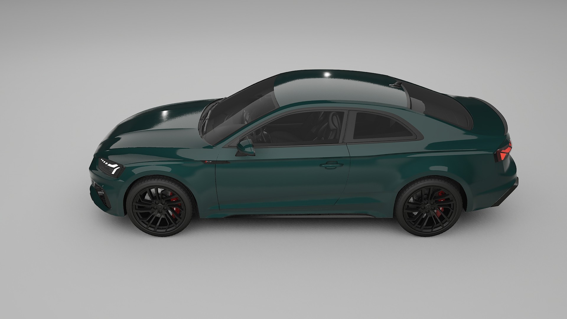 Audi RS5 Coupe B9 facelift pre LCI Film de Protecție pentru Vopsea TPU | INFERNO PPF cu Schimbare de Culoare – Kit Complet Pr