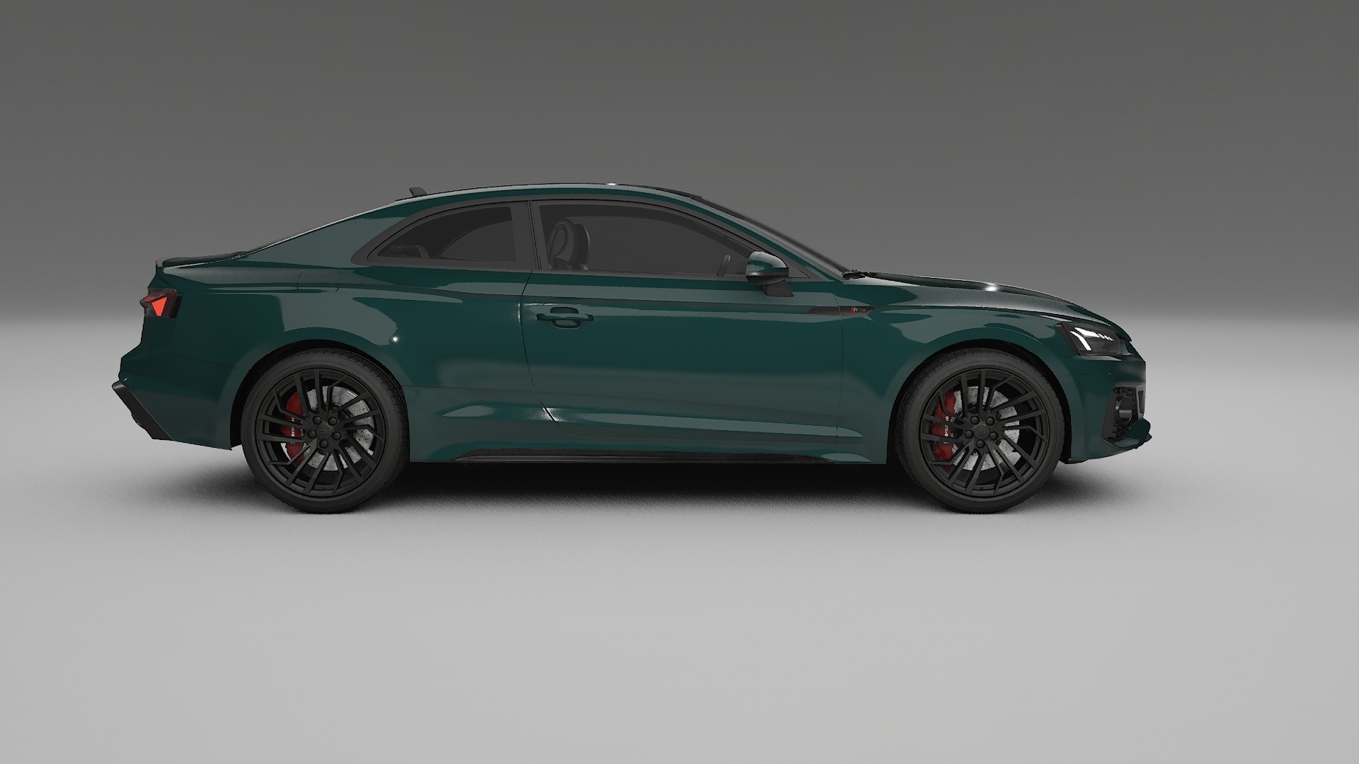 Audi RS5 Coupe B9 facelift pre LCI Film de Protecție pentru Vopsea TPU | INFERNO PPF cu Schimbare de Culoare – Kit Complet Pr