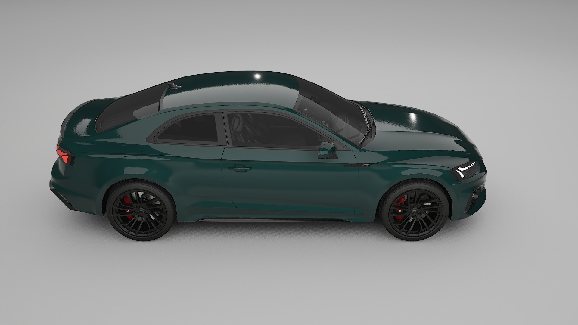 Audi RS5 Coupe B9 facelift pre LCI Film de Protecție pentru Vopsea TPU | INFERNO PPF cu Schimbare de Culoare – Kit Complet Pr