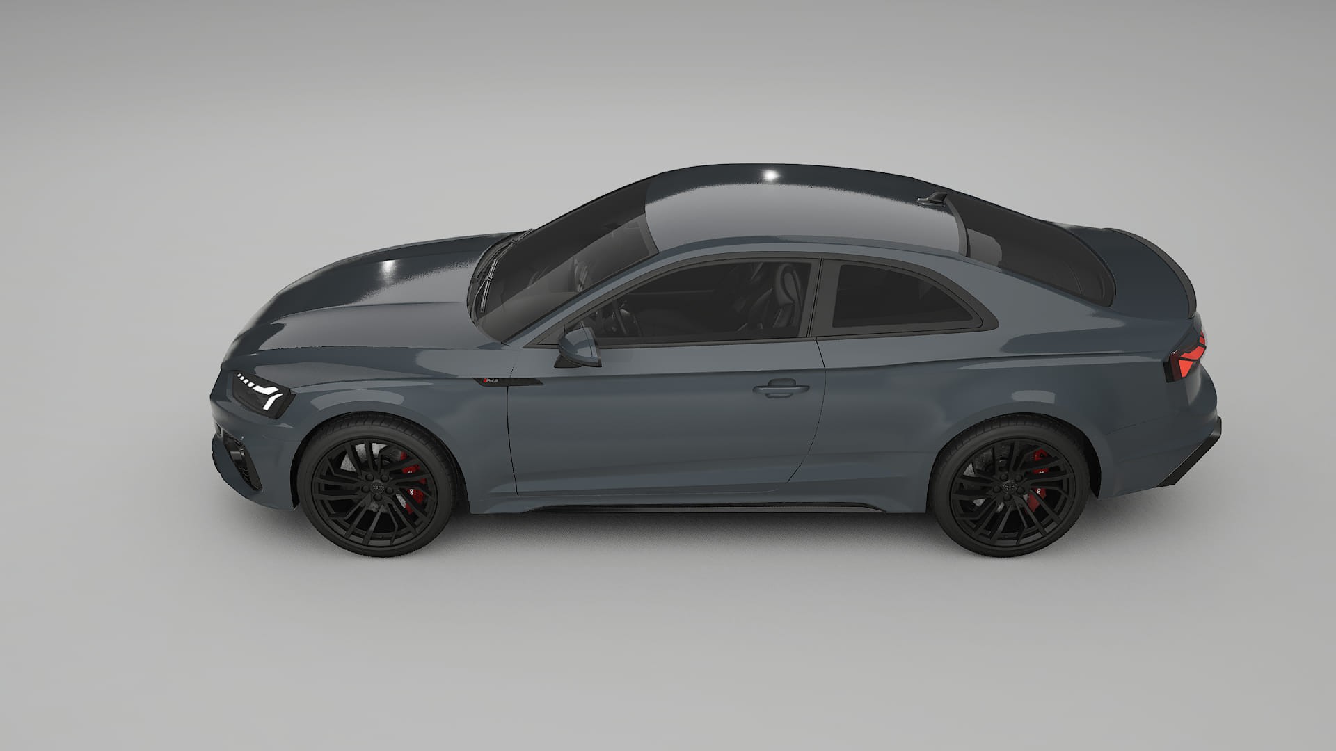 Audi RS5 Coupe B9 facelift pre LCI Film de Protecție pentru Vopsea TPU | GRANITE PPF cu Schimbare de Culoare – Kit Complet Pr