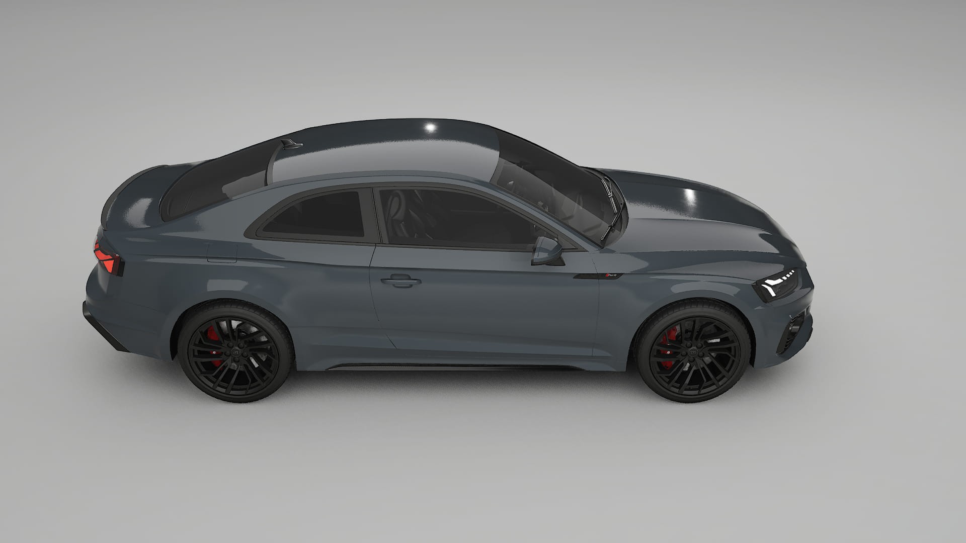 Audi RS5 Coupe B9 facelift pre LCI Film de Protecție pentru Vopsea TPU | GRANITE PPF cu Schimbare de Culoare – Kit Complet Pr