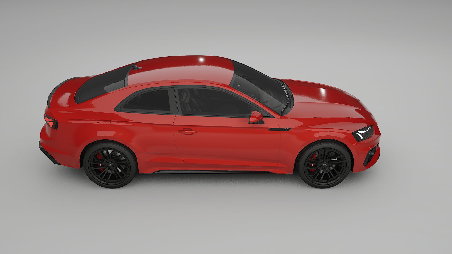 Audi RS5 Coupe B9 facelift pre LCI Film de Protecție pentru Vopsea TPU | BLAZE PPF cu Schimbare de Culoare – Kit Complet Pred