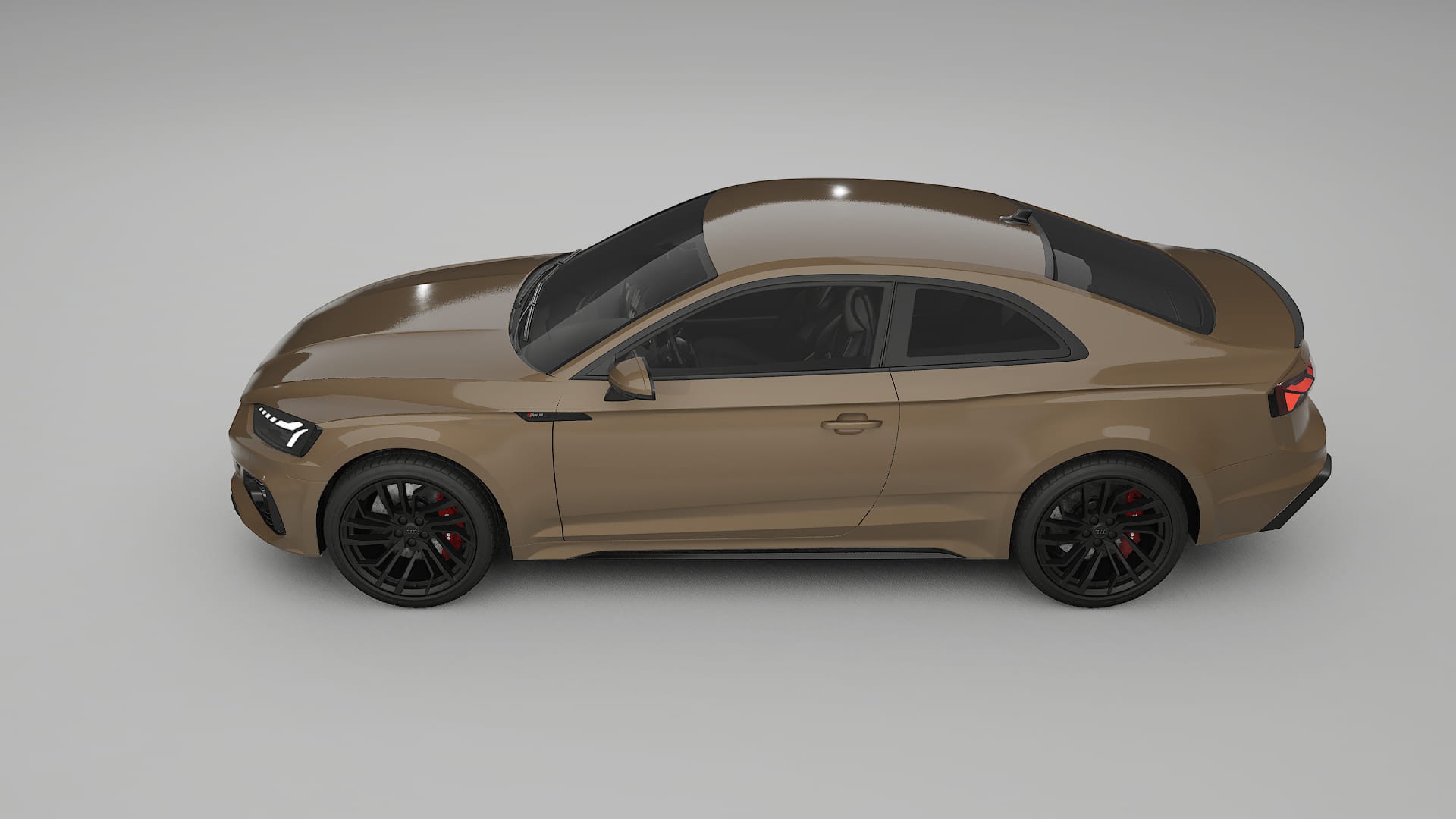 Audi RS5 Coupe B9 facelift pre LCI Film de Protecție pentru Vopsea TPU | SAHARA PPF cu Schimbare de Culoare – Kit Complet Pre