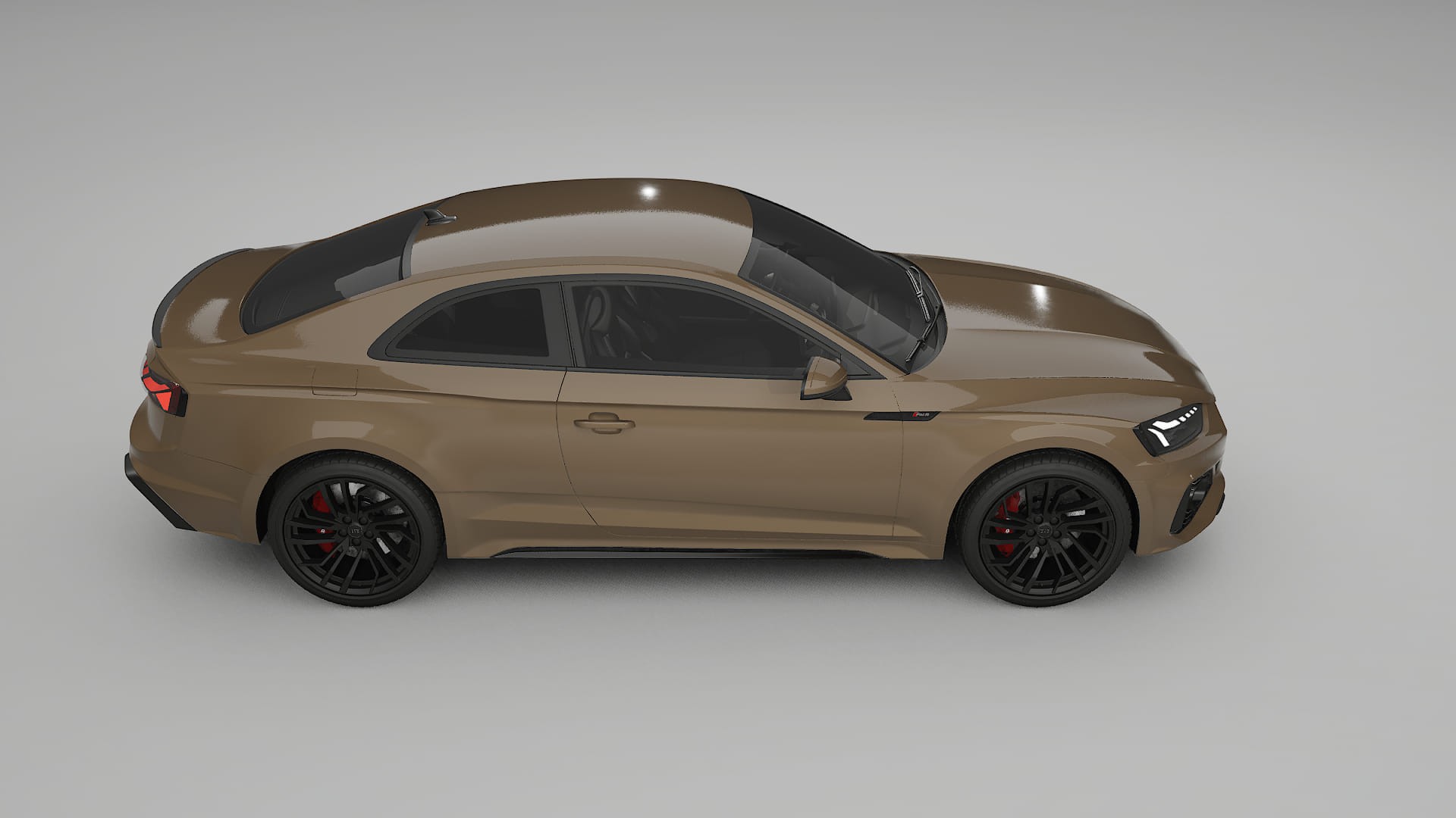 Audi RS5 Coupe B9 facelift pre LCI Film de Protecție pentru Vopsea TPU | SAHARA PPF cu Schimbare de Culoare – Kit Complet Pre