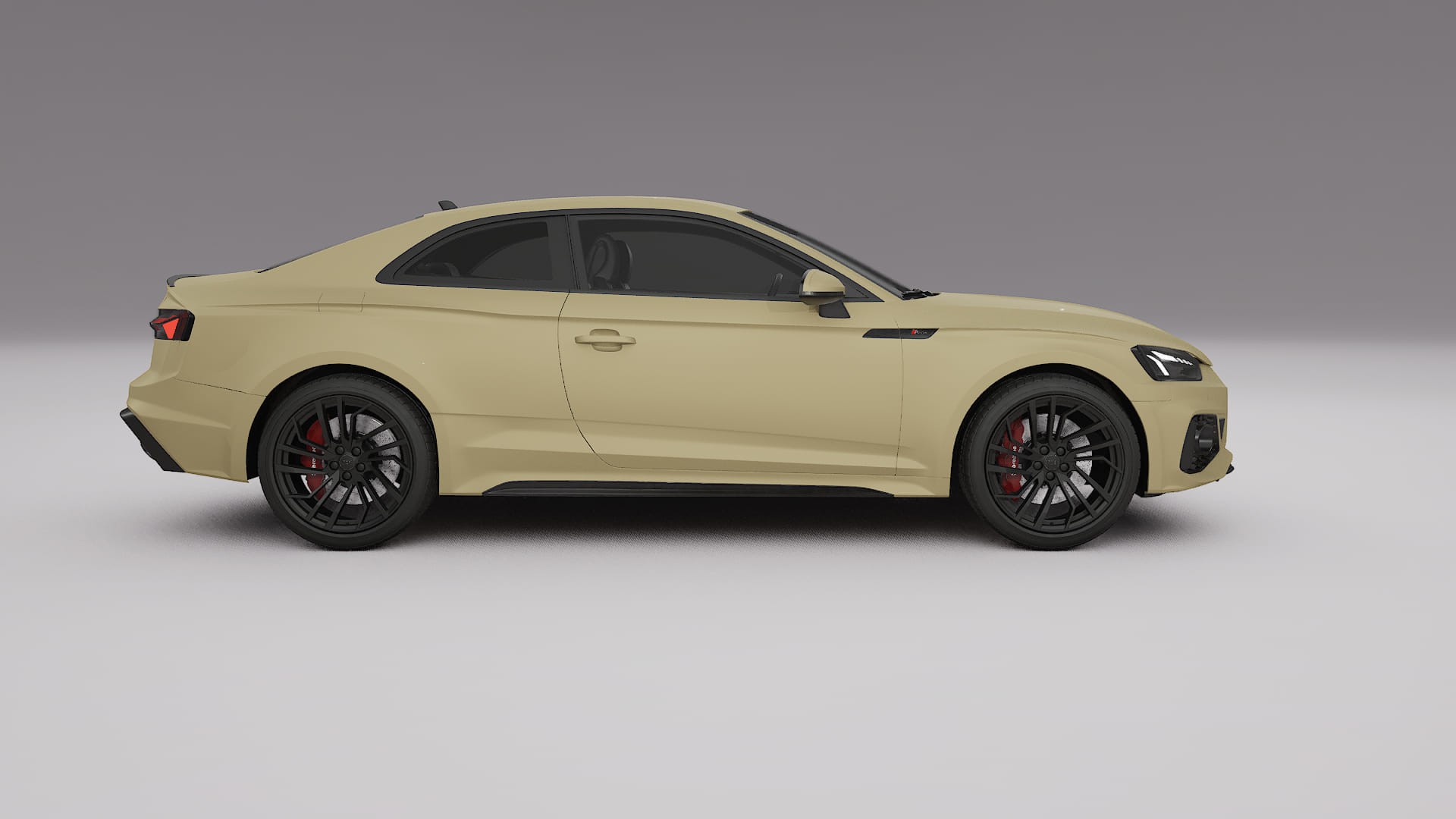 Audi RS5 Coupe B9 facelift pre LCI Film de Protecție pentru Vopsea TPU | SAND PPF cu Schimbare de Culoare – Kit Complet Prede