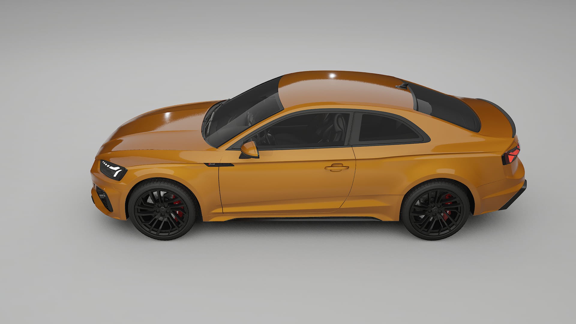 Audi RS5 Coupe B9 facelift pre LCI Film de Protecție pentru Vopsea TPU | DAISY PPF cu Schimbare de Culoare – Kit Complet Pred