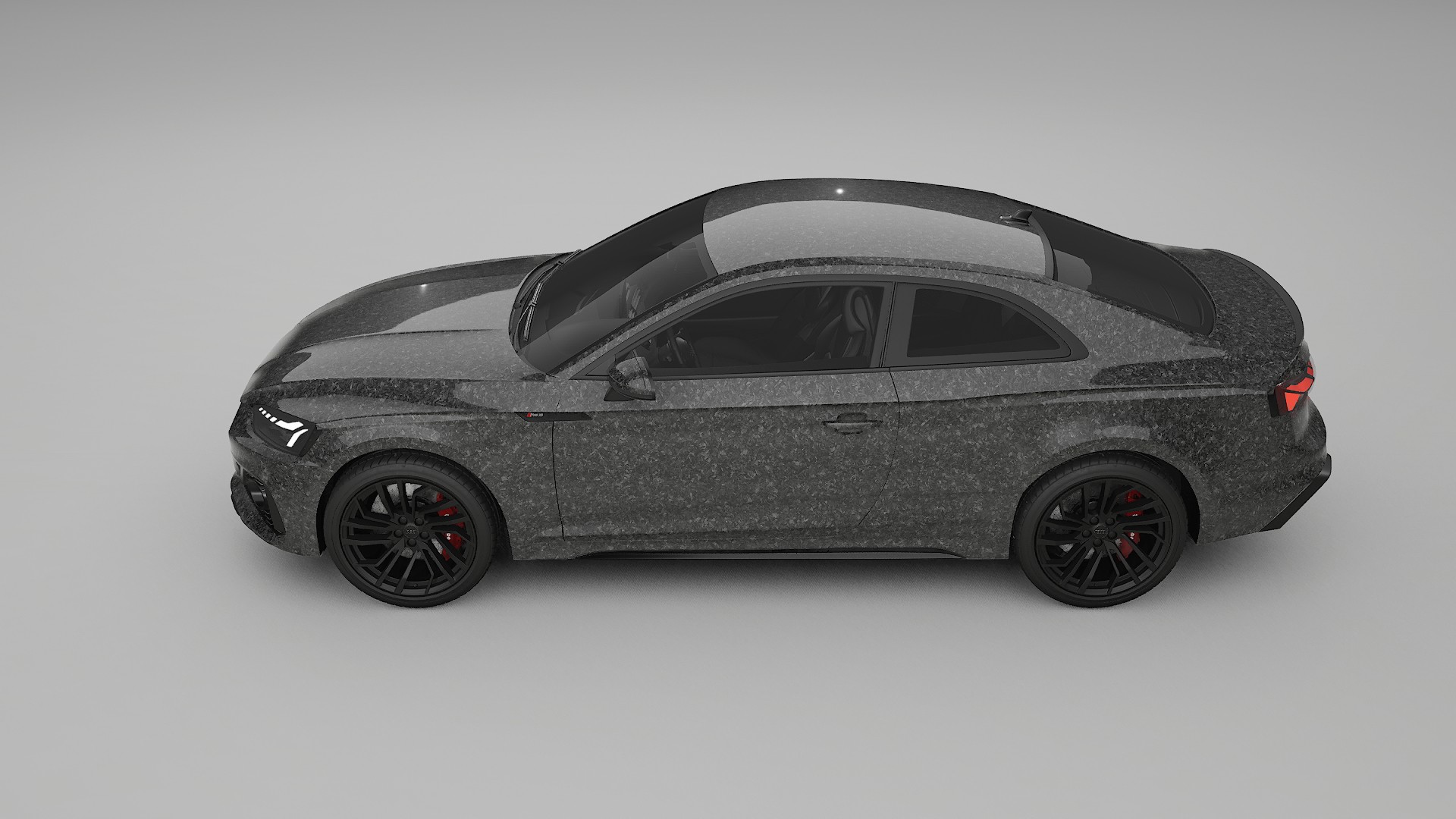 Audi RS5 Coupe B9 facelift pre LCI Film de Protecție pentru Vopsea TPU | FORGED S PPF cu Schimbare de Culoare – Kit Complet P