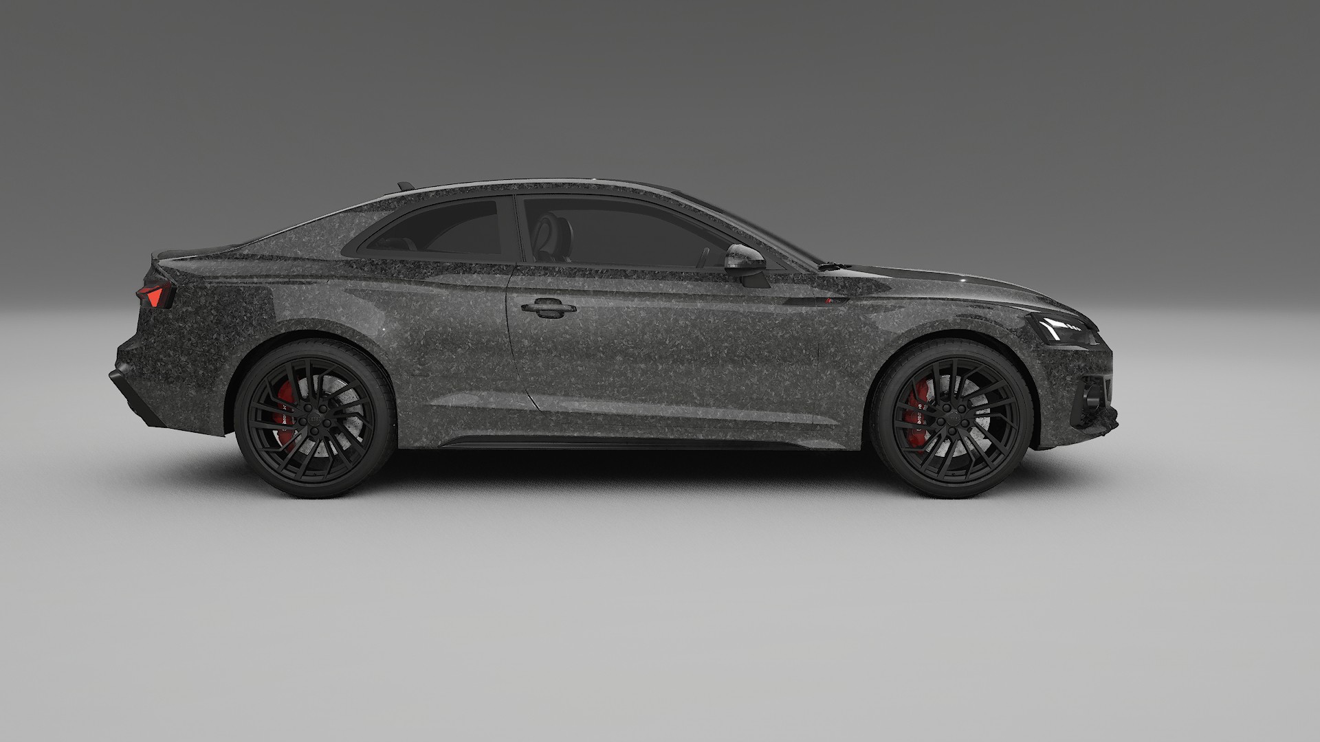 Audi RS5 Coupe B9 facelift pre LCI Film de Protecție pentru Vopsea TPU | FORGED S PPF cu Schimbare de Culoare – Kit Complet P