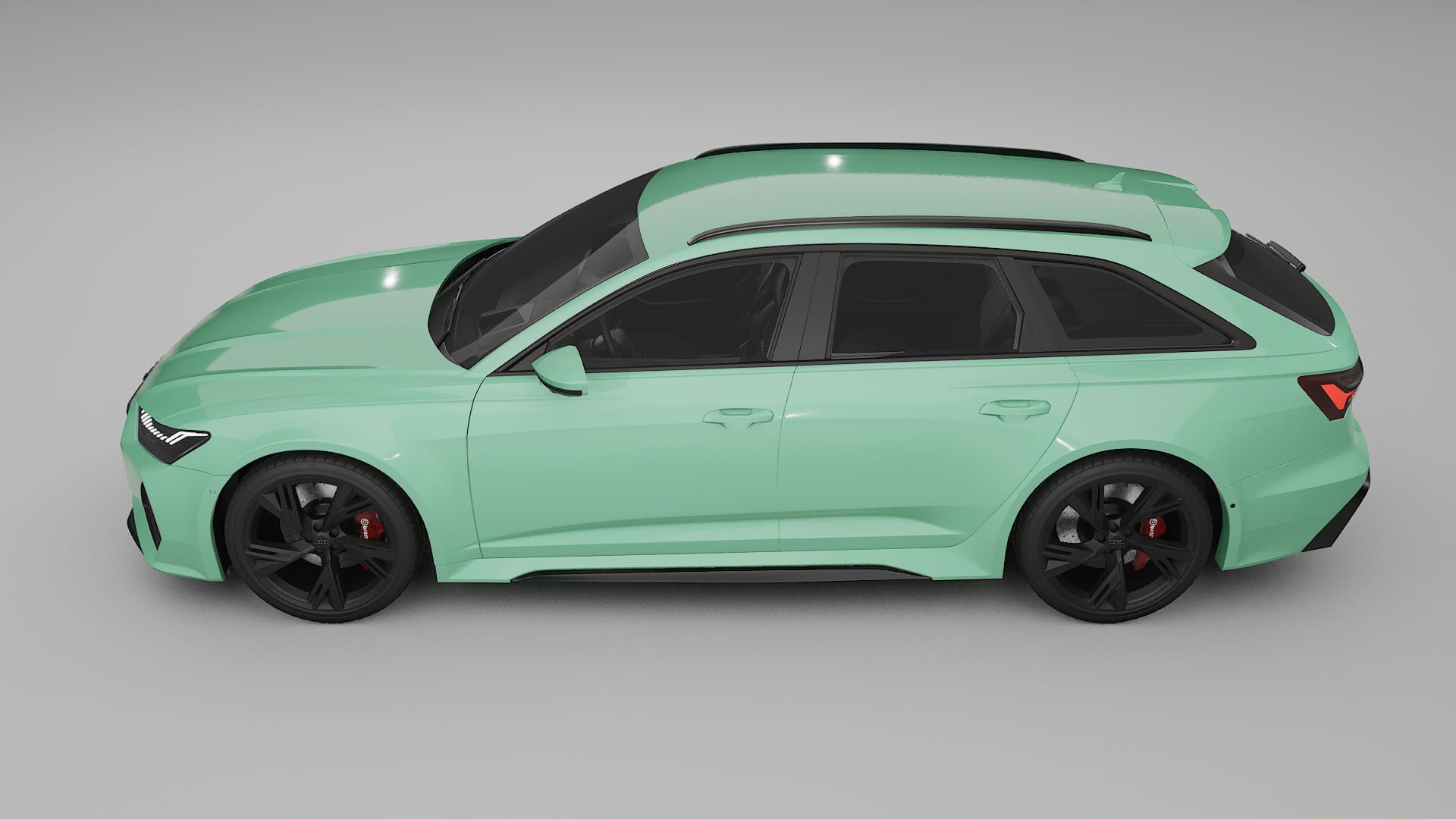 Audi RS6 Avant C8 facelift LCI Film de Protecție pentru Vopsea TPU | DUSTY PPF cu Schimbare de Culoare – Kit Complet Predecup