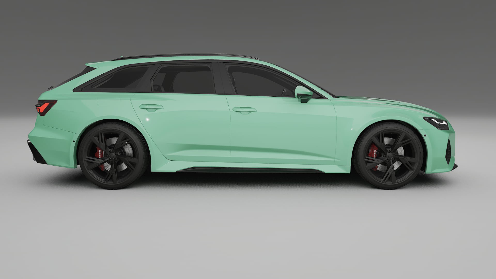 Audi RS6 Avant C8 facelift LCI Film de Protecție pentru Vopsea TPU | DUSTY PPF cu Schimbare de Culoare – Kit Complet Predecup