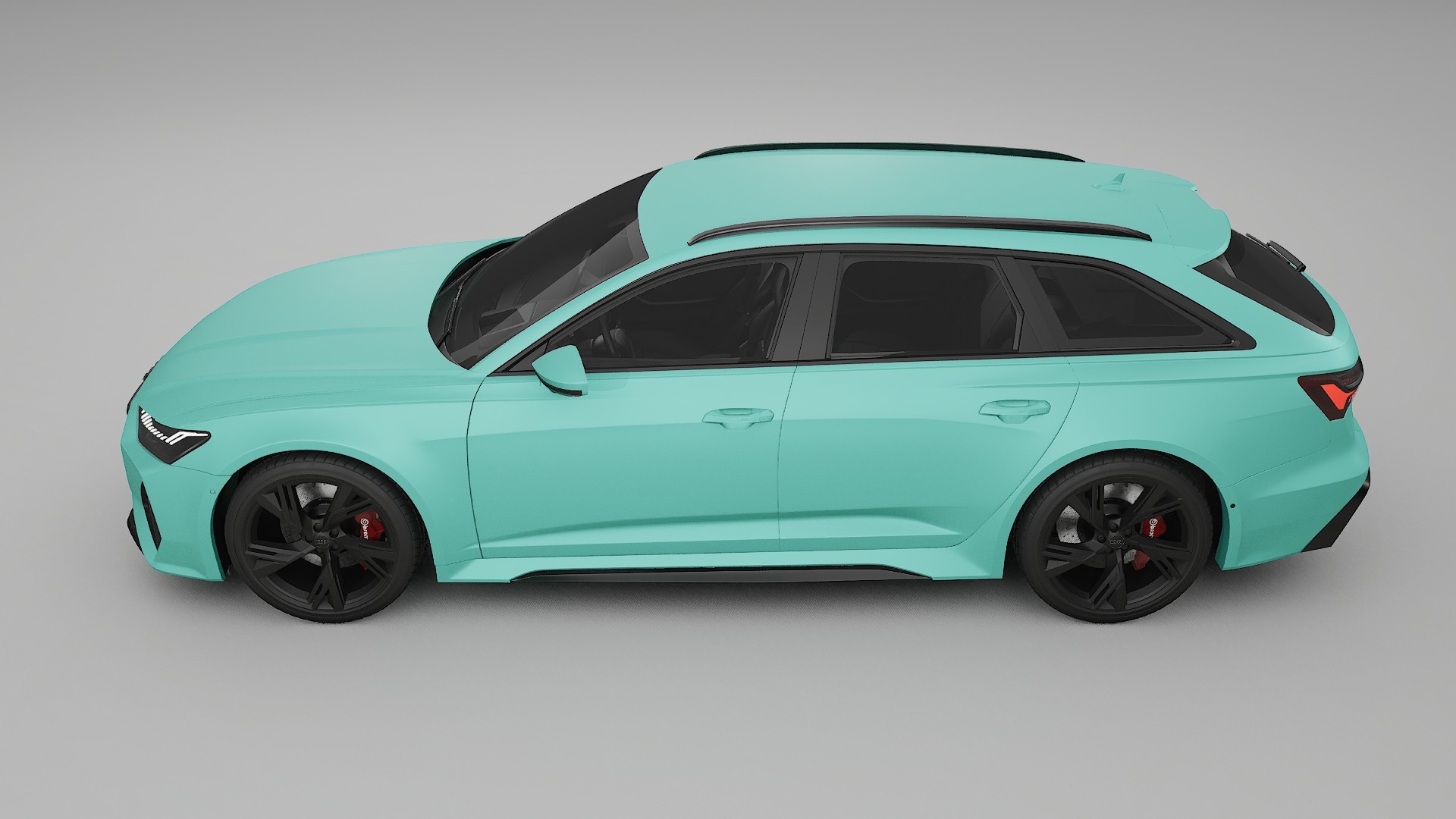 Audi RS6 Avant C8 facelift LCI Film de Protecție pentru Vopsea TPU | FROST PPF cu Schimbare de Culoare – Kit Complet Predecup