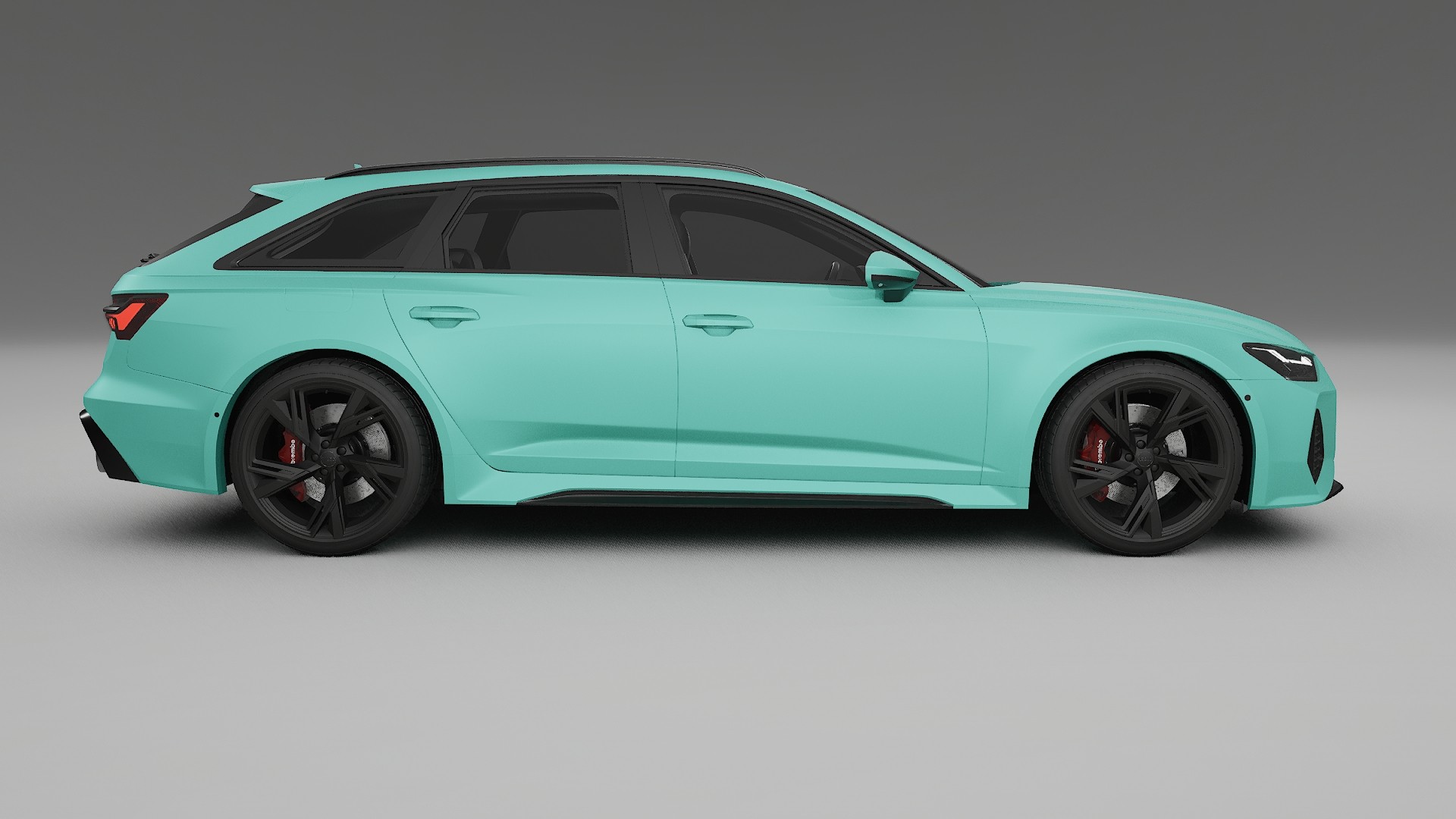 Audi RS6 Avant C8 facelift LCI Film de Protecție pentru Vopsea TPU | FROST PPF cu Schimbare de Culoare – Kit Complet Predecup